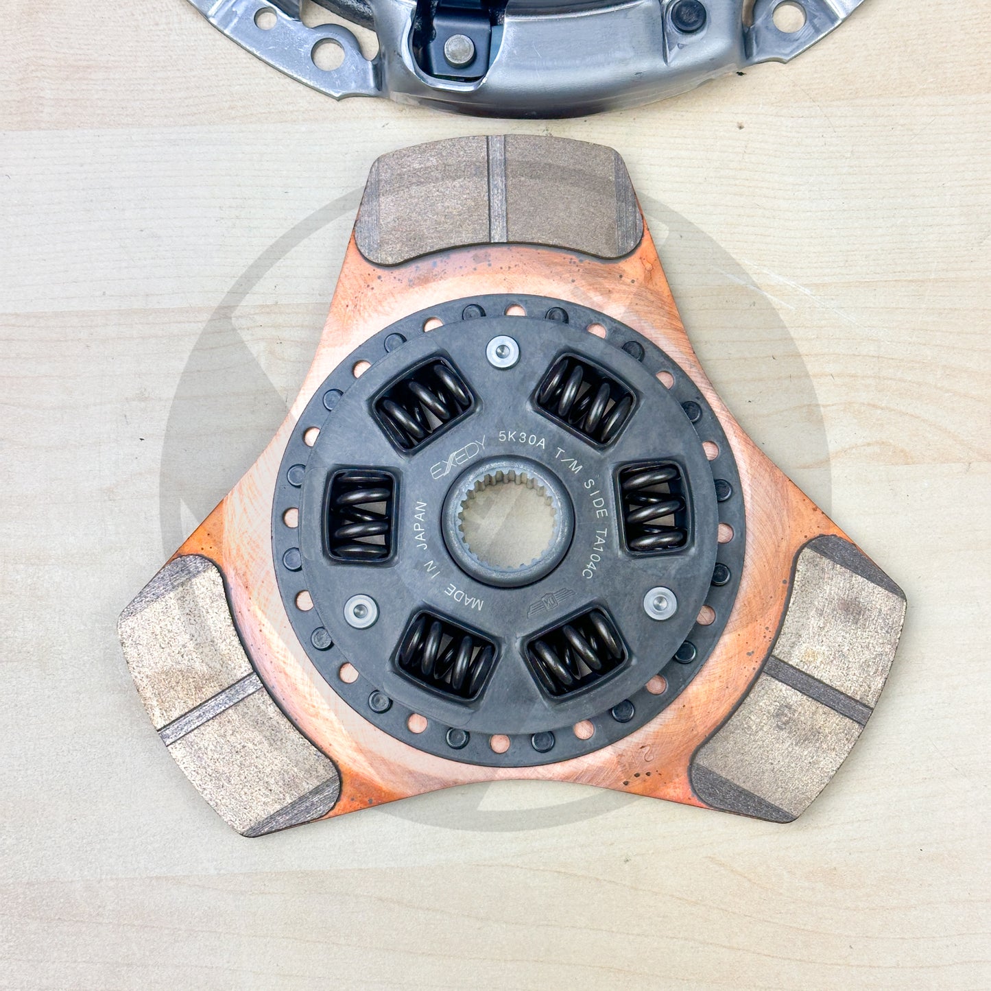 Exedy Stage 2 Clutch Disc OEM Pressure Plate OEM FW for 12-15 Honda Civic Si 9th Gen K24 Z7