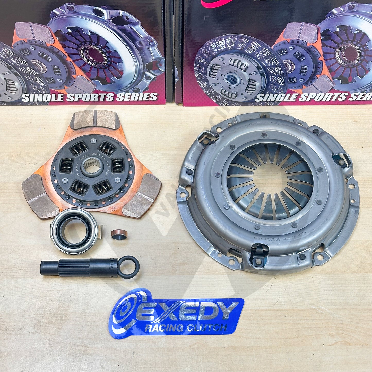 Exedy Stage 2 Clutch Disc OEM Pressure Plate for 12-15 Honda Civic Si 9th Gen K24 Z7 Japan Made