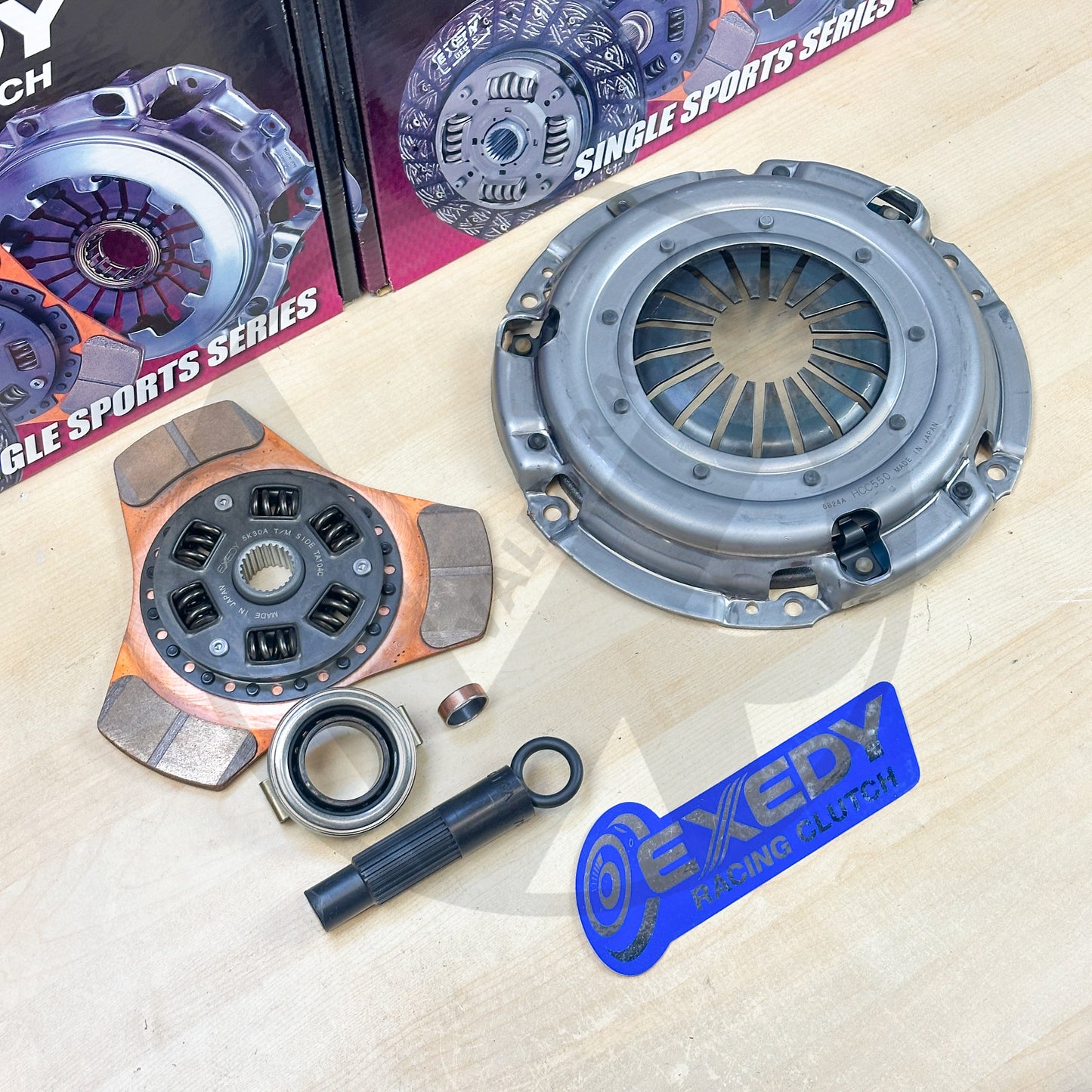 Exedy Stage 2 Clutch Disc OEM Pressure Plate for 12-15 Honda Civic Si 9th Gen K24 Z7 Japan Made