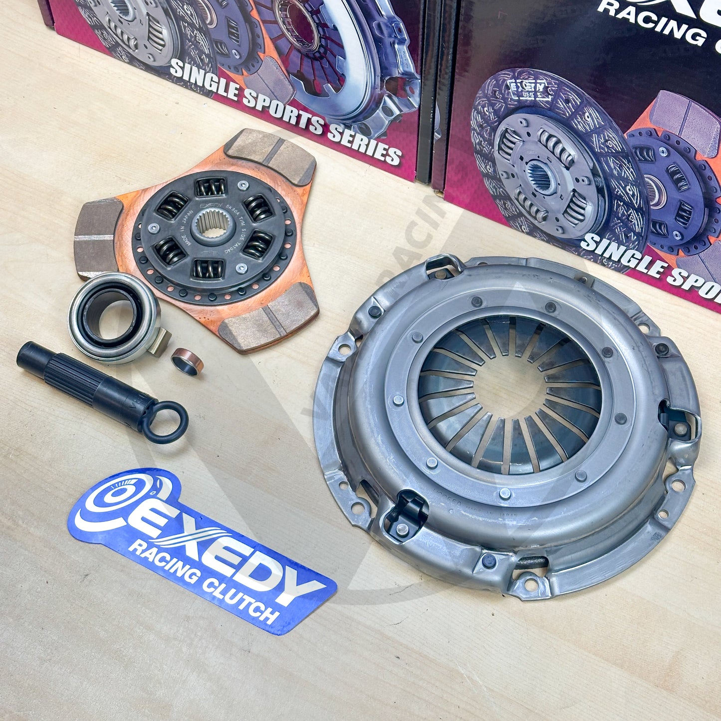 Exedy Stage 2 Clutch Disc OEM Pressure Plate for 12-15 Honda Civic Si 9th Gen K24 Z7 Japan Made