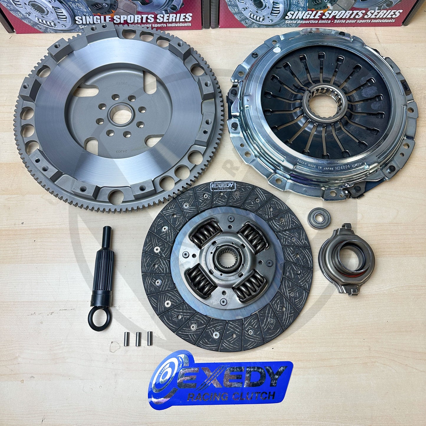 EXEDY Stage 1 Clutch & 13.4LBS Flywheel Kit for 2004-2021 Subaru WRX STI 2.5L | 15803