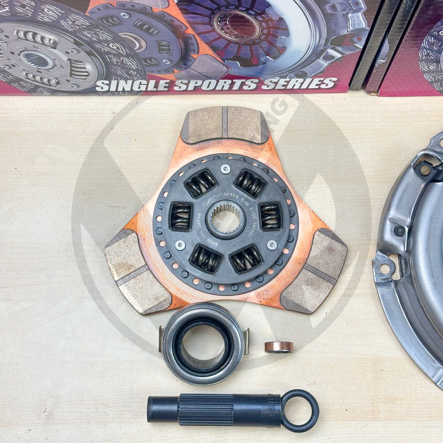Exedy Stage 2 Clutch Disc OEM Pressure Plate for 12-15 Honda Civic Si 9th Gen K24 Z7 Japan Made