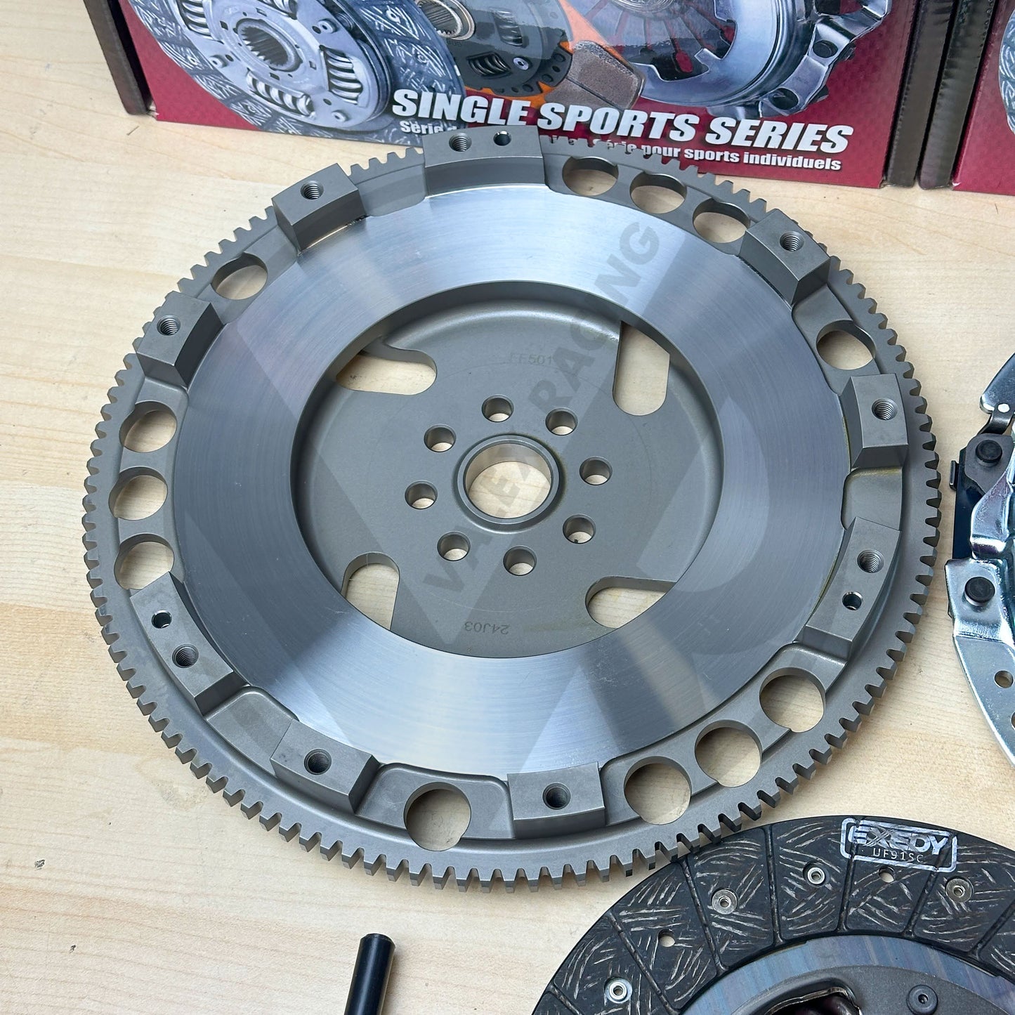 EXEDY Stage 1 Clutch & 13.4LBS Flywheel Kit for 2004-2021 Subaru WRX STI 2.5L | 15803