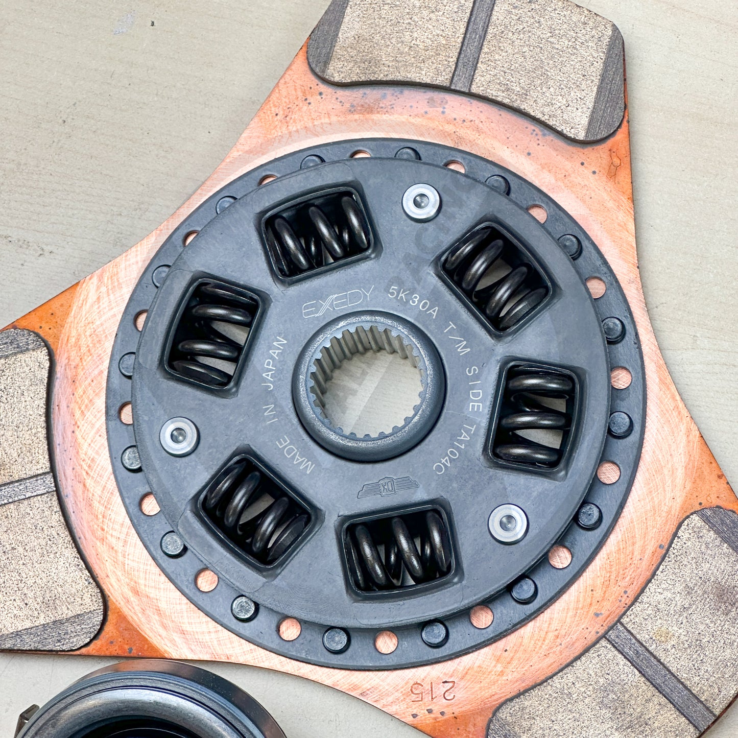 Exedy Stage 2 Clutch Disc OEM Pressure Plate for 12-15 Honda Civic Si 9th Gen K24 Z7 Japan Made