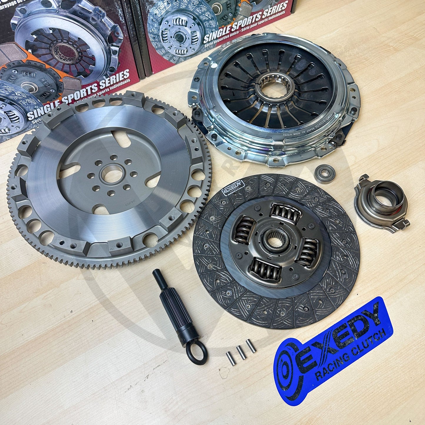 EXEDY Stage 1 Clutch & 13.4LBS Flywheel Kit for 2004-2021 Subaru WRX STI 2.5L | 15803