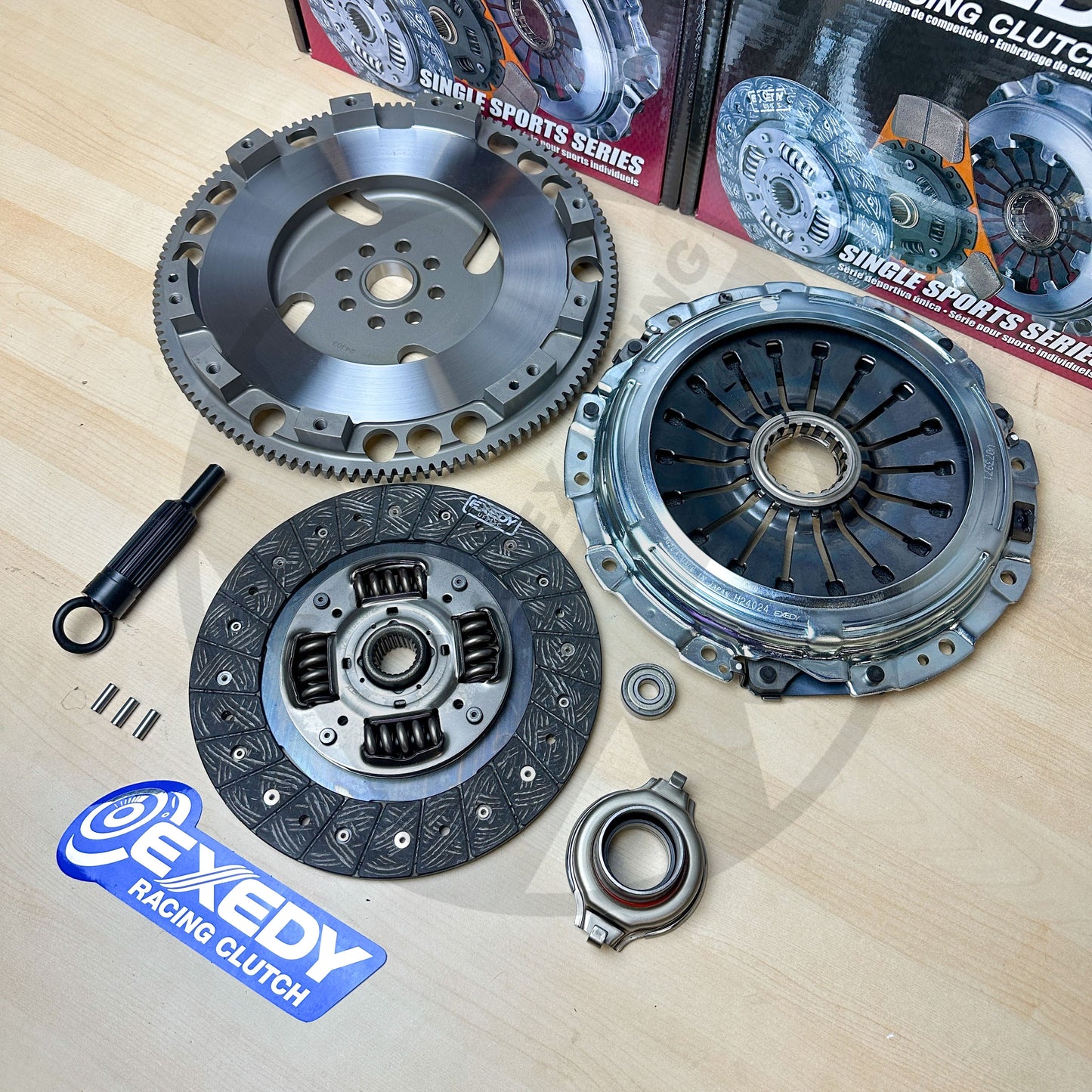 EXEDY Stage 1 Clutch & 13.4LBS Flywheel Kit for 2004-2021 Subaru WRX STI 2.5L | 15803