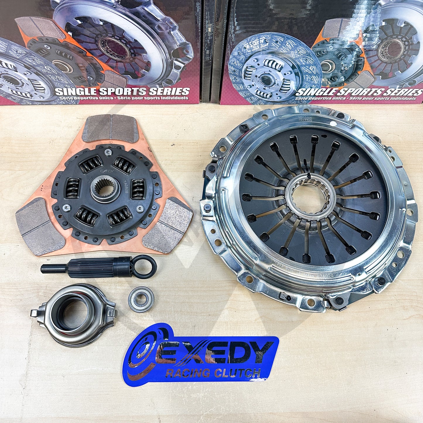 EXEDY Stage 2 Clutch Kit for 2004-2021 Subaru WRX STI 2.5L 15951 P3