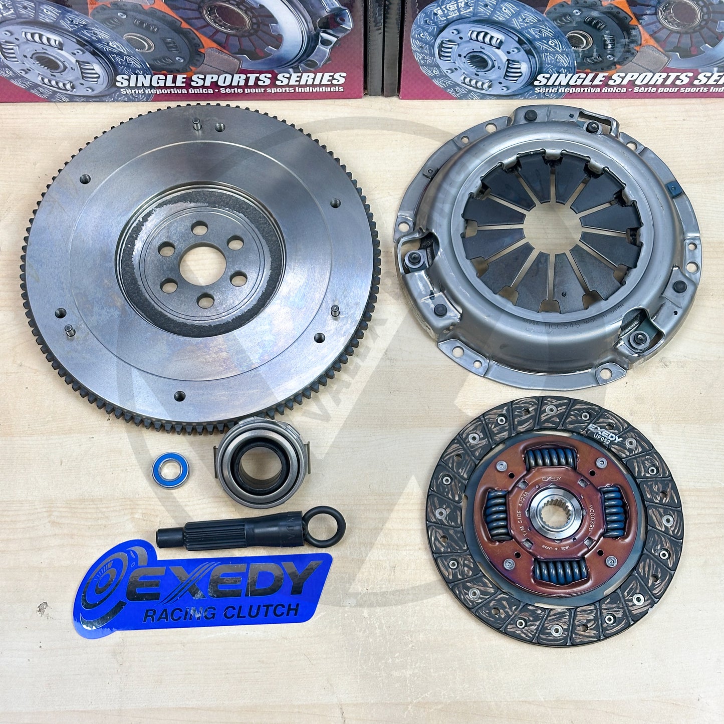Exedy OEM Clutch & Flywheel for Honda Fit 2009-2013 1.5L L15 4 Cylinder HCK1010