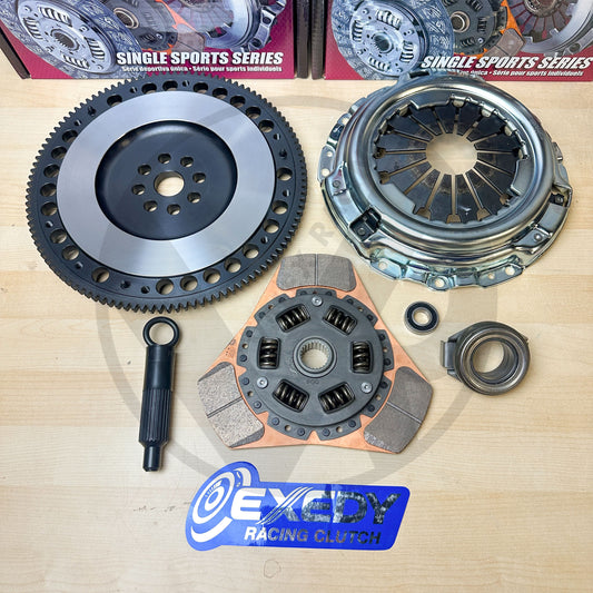 EXEDY STAGE 2 CLUTCH & 10LBS FLYWHEEL KIT Honda Acura Integra B16 B18 B20 08950B