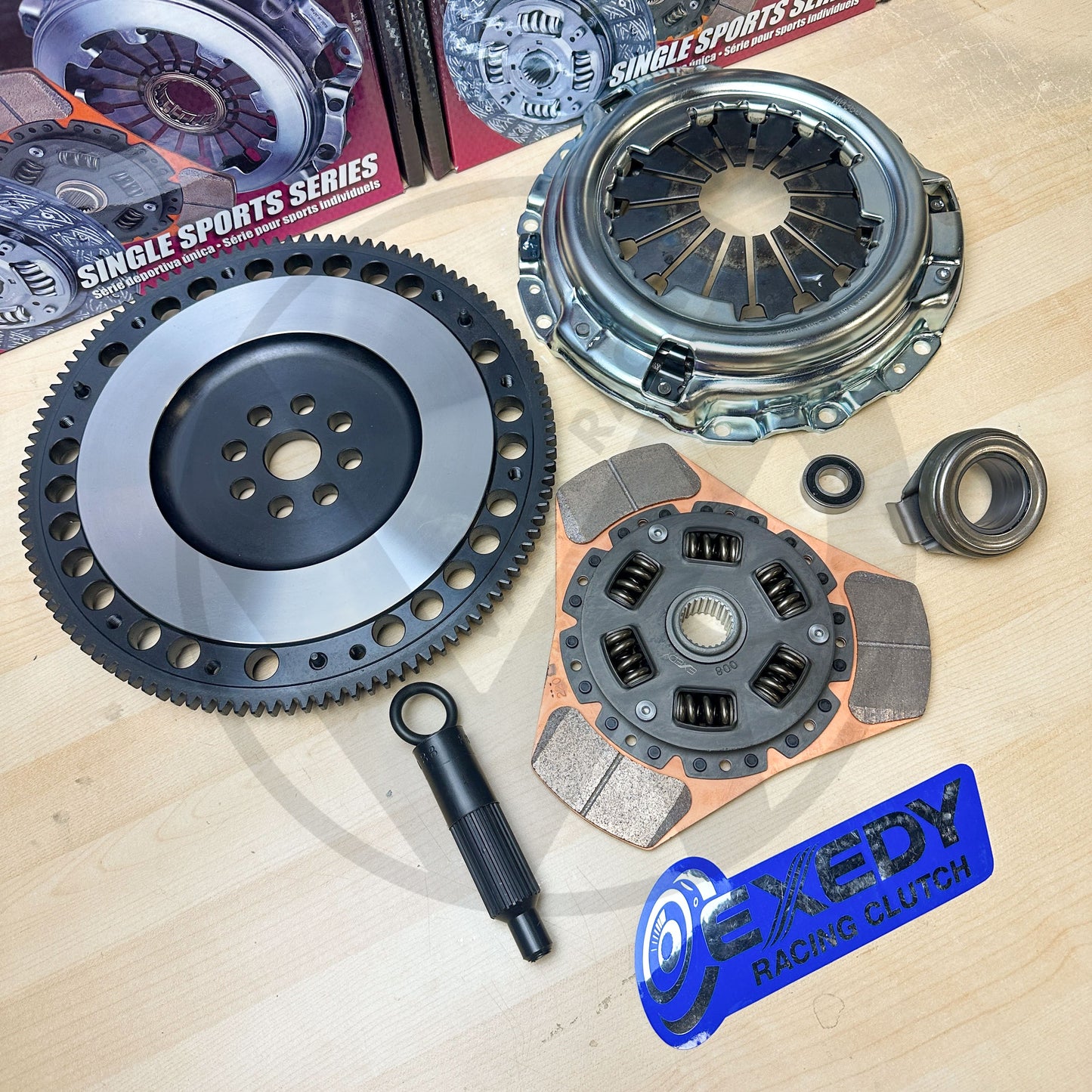 EXEDY STAGE 2 CLUTCH & 10LBS FLYWHEEL KIT Honda Acura Integra B16 B18 B20 08950B