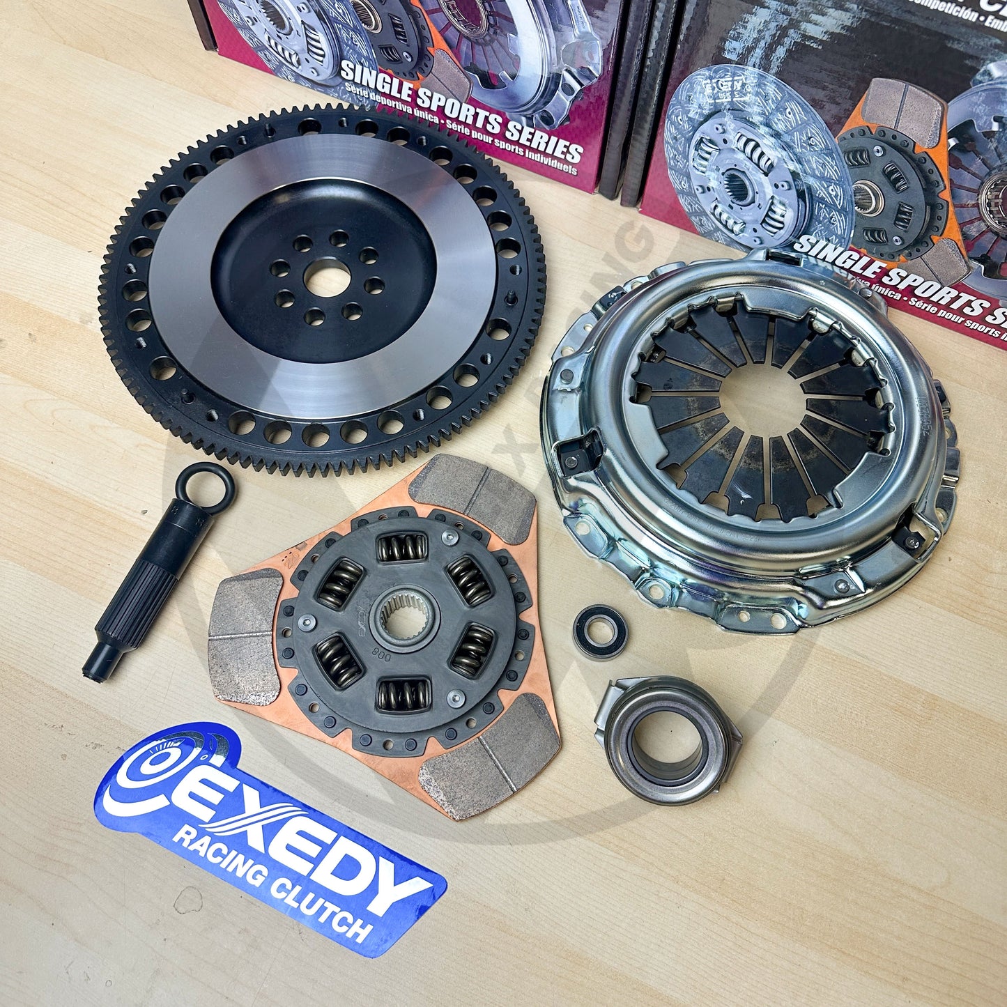 EXEDY STAGE 2 CLUTCH & 10LBS FLYWHEEL KIT Honda Acura Integra B16 B18 B20 08950B