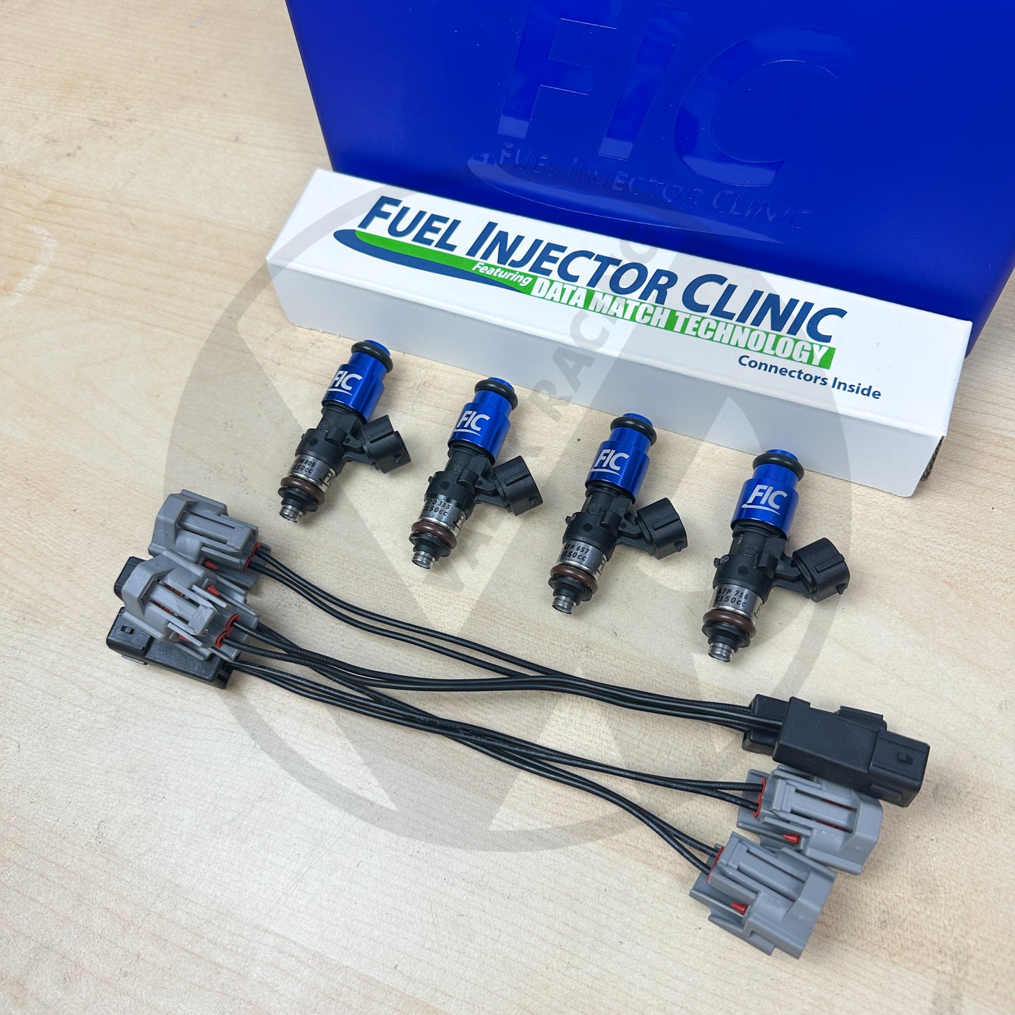 Fuel Injector Clinic 2200cc Fuel Injectors for Honda K-Series Engine - OEM Look