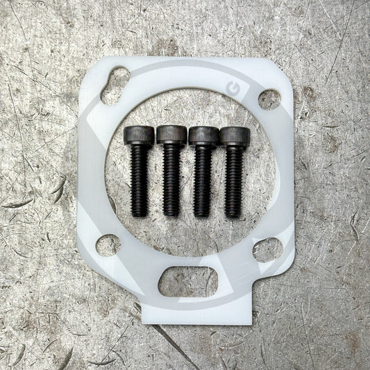 70mm Reusable Dual Pattern Thermal Throttle Body Gasket With Hardware For RBC PRB RRC PRC Honda Acura