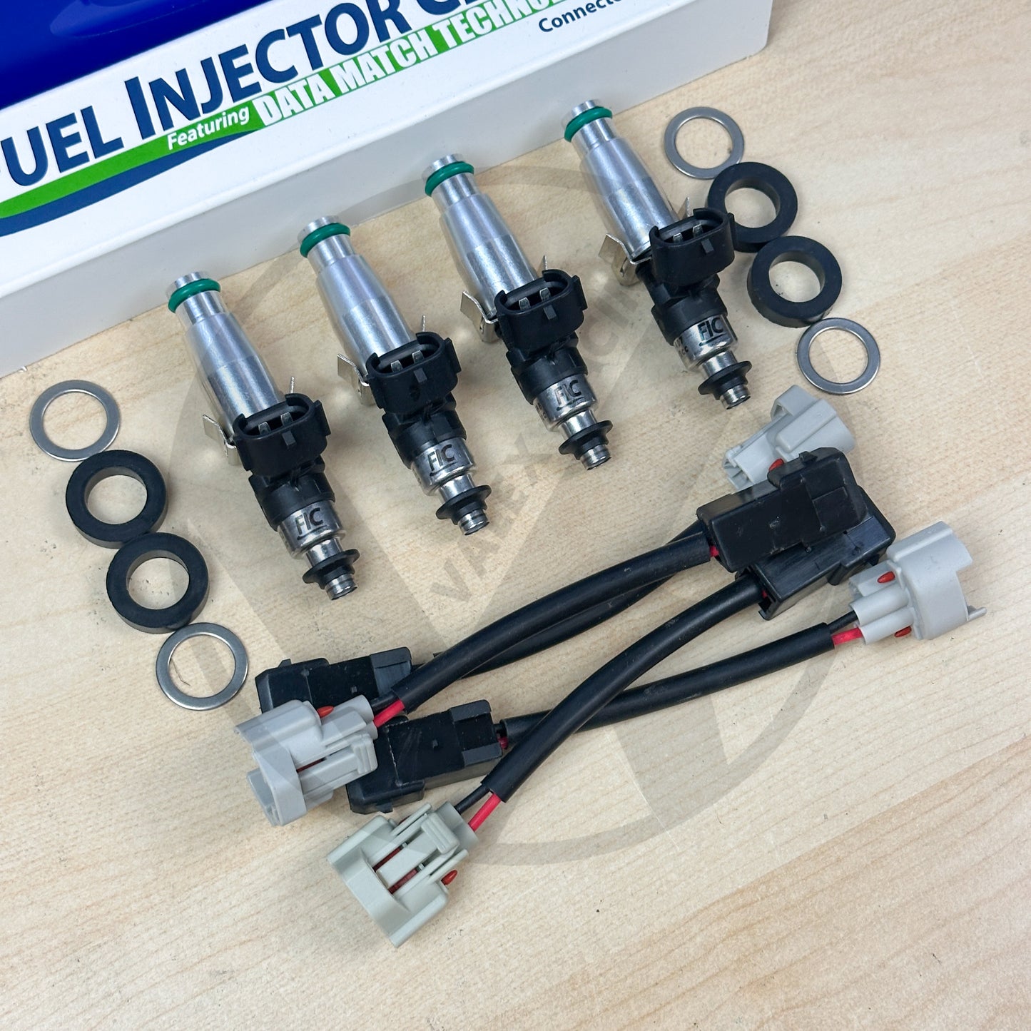 Fuel Injector Clinic 2200cc Injectors for Honda B Series B16 B18 B20 -OEM Length