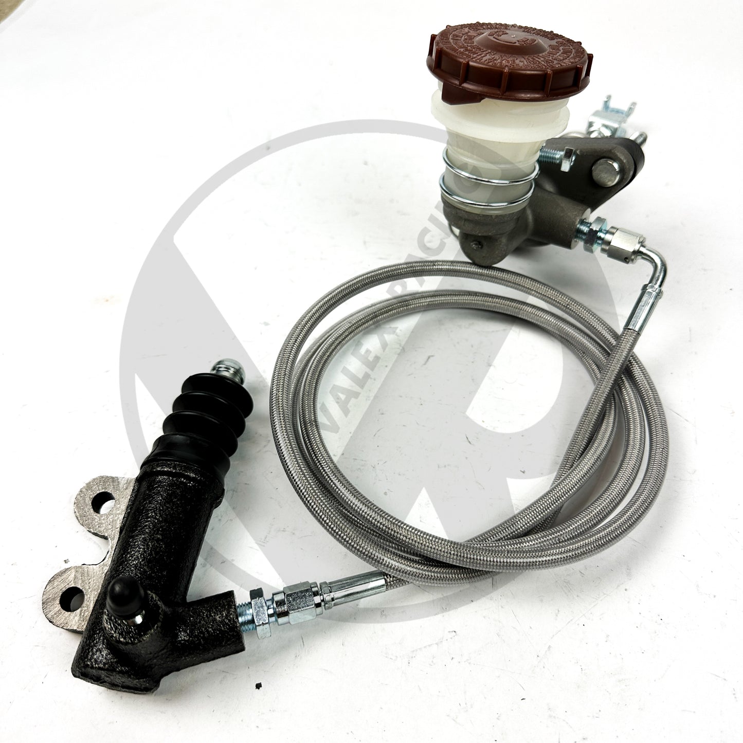 S2000 (S2K) Clutch Master Cylinder (CMC) & Exedy Slave Cylinder Kit with Stainless Steel Clutch Line (Fits: 90-97 Accord & 92-01 Prelude)