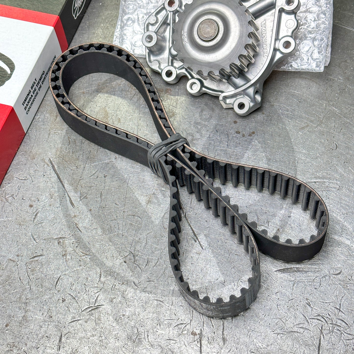 Gates Timing Belt / OEM Honda Water Pump Kit for Honda Acura B Series