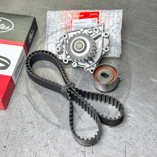 Gates Timing Belt / Tensioner / Water Pump Kit for Honda Acura B Series