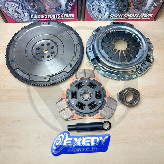 Exedy Stage 2 Clutch & Flywheel Kit for 92-01 Honda Prelude 90-97 Accord H22 H23 F22 F23