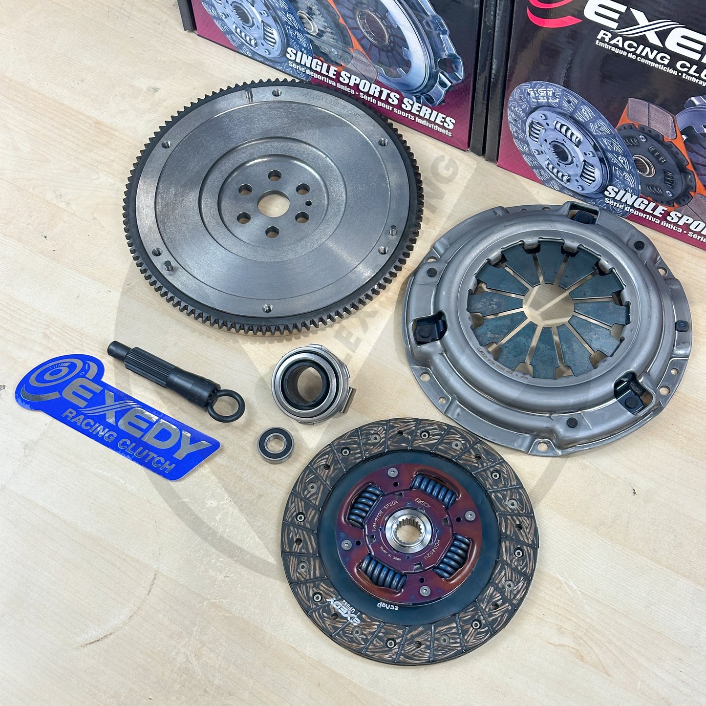 Exedy Full OEM Clutch and Flywheel Kit for 92-00 Honda Civic D Series SOHC D16