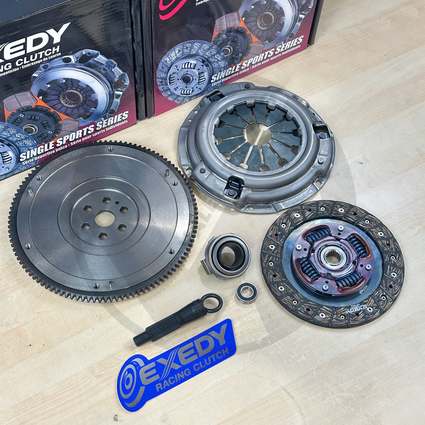 Exedy Full OEM Clutch and Flywheel Kit for 92-00 Honda Civic D Series SOHC D16
