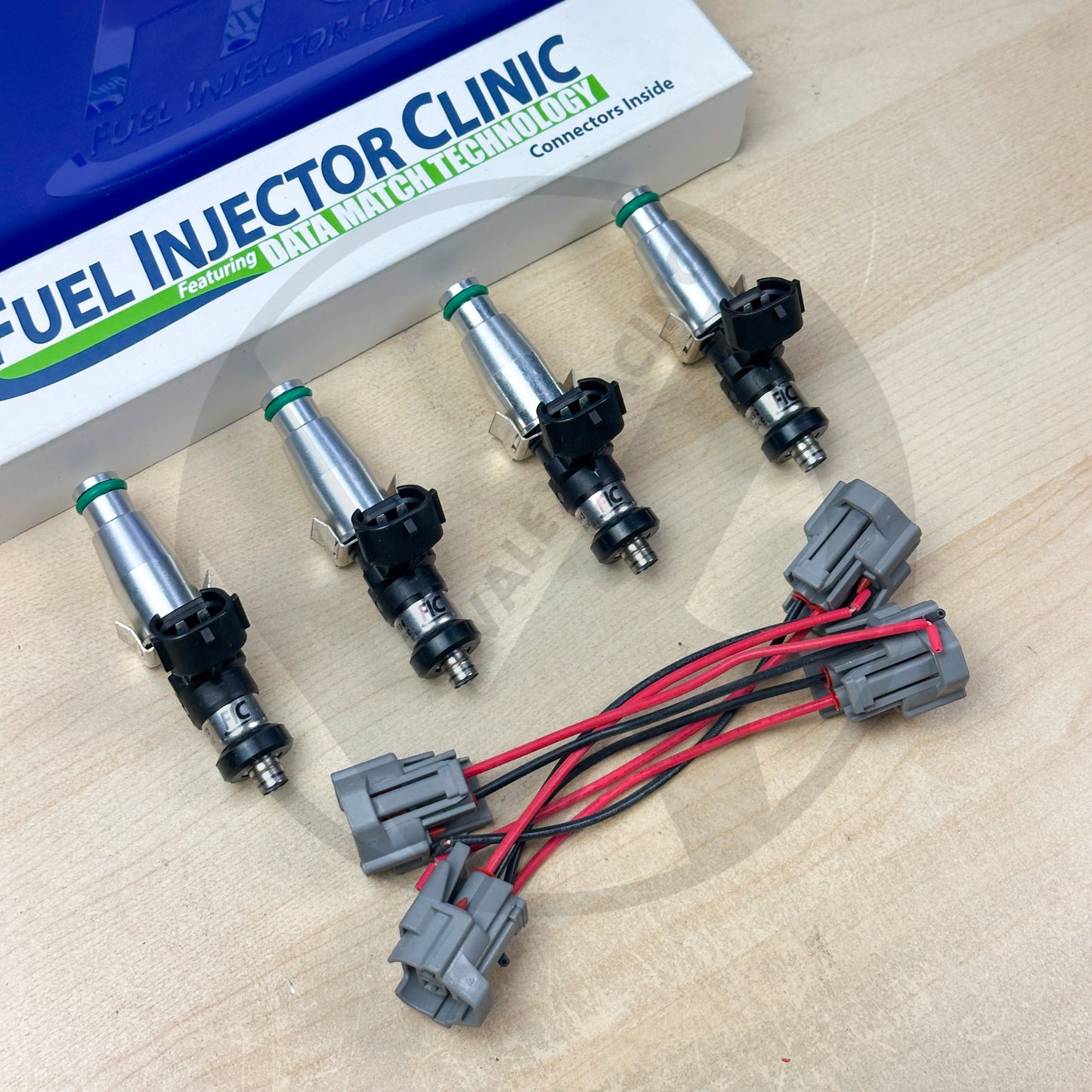 FIC 2200cc Fuel Injectors Set High-Z For Mitsubishi 4G63T GST GSX 95-99 Evo 8 9