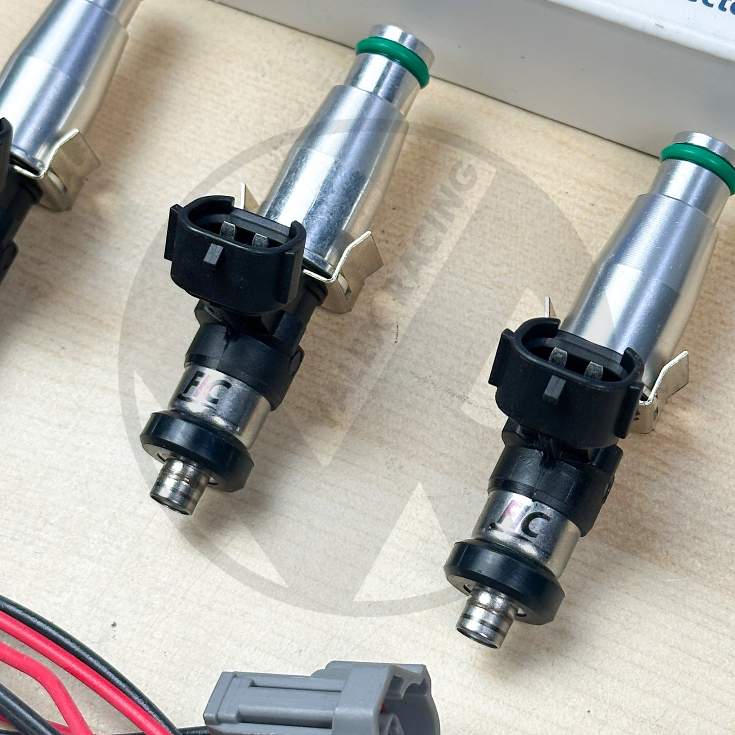 FIC 2200cc Fuel Injectors Set High-Z For Mitsubishi 4G63T GST GSX 95-99 Evo 8 9
