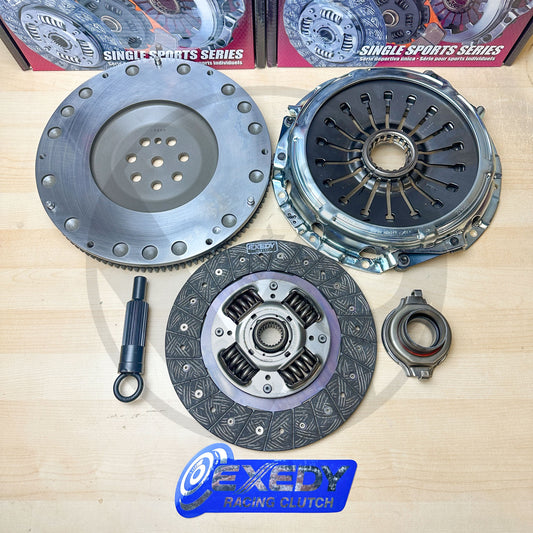 EXEDY Stage 1 Clutch & 12lbs Flywheel Kit For 03-06 Mitsubishi Evolution 8/9 Evo