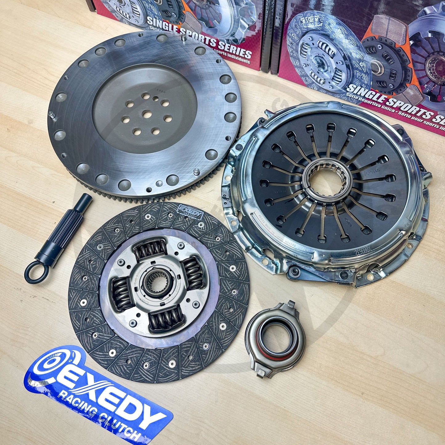 EXEDY Stage 1 Clutch & 12lbs Flywheel Kit For 03-06 Mitsubishi Evolution 8/9 Evo