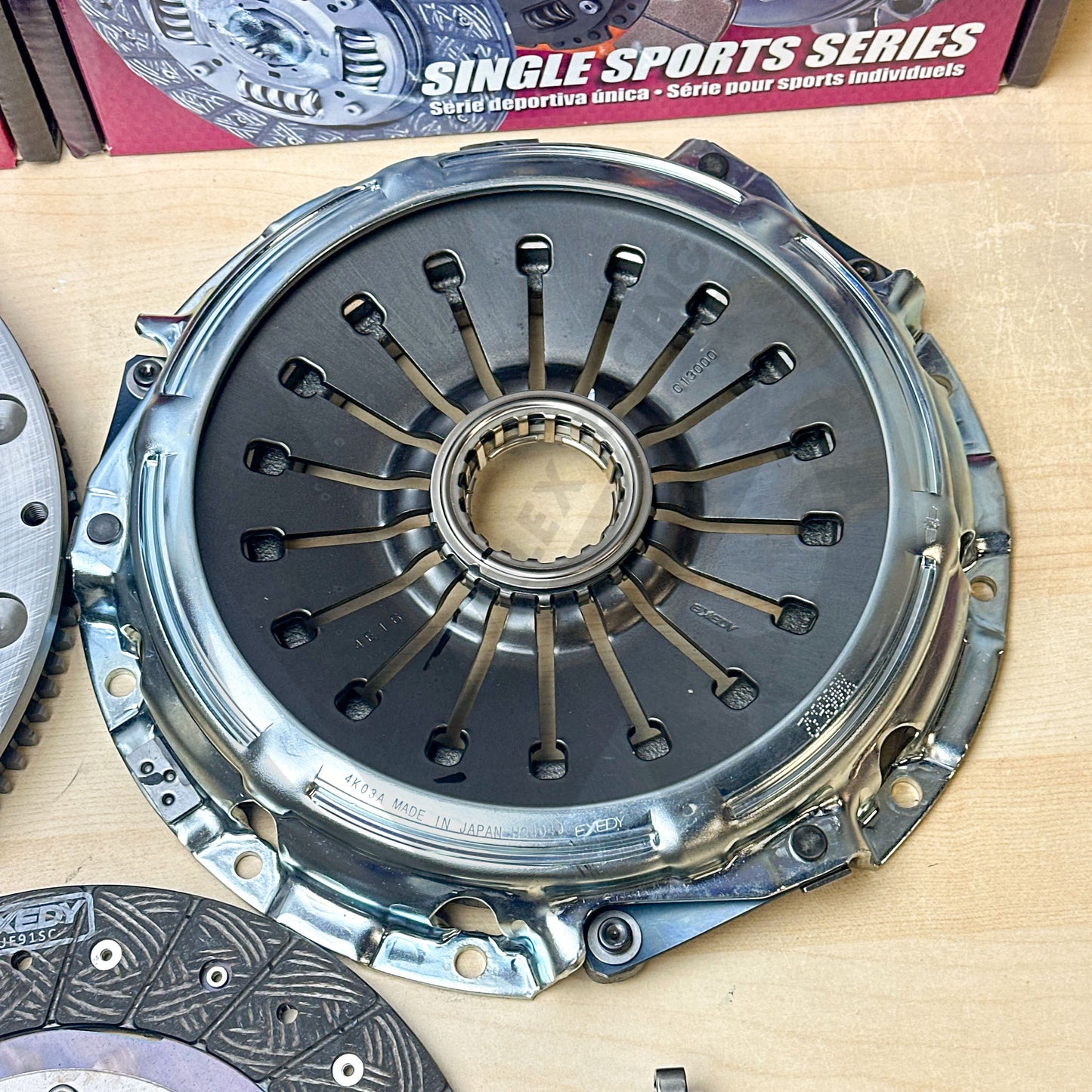EXEDY Stage 1 Clutch & 12lbs Flywheel Kit For 03-06 Mitsubishi Evolution 8/9 Evo