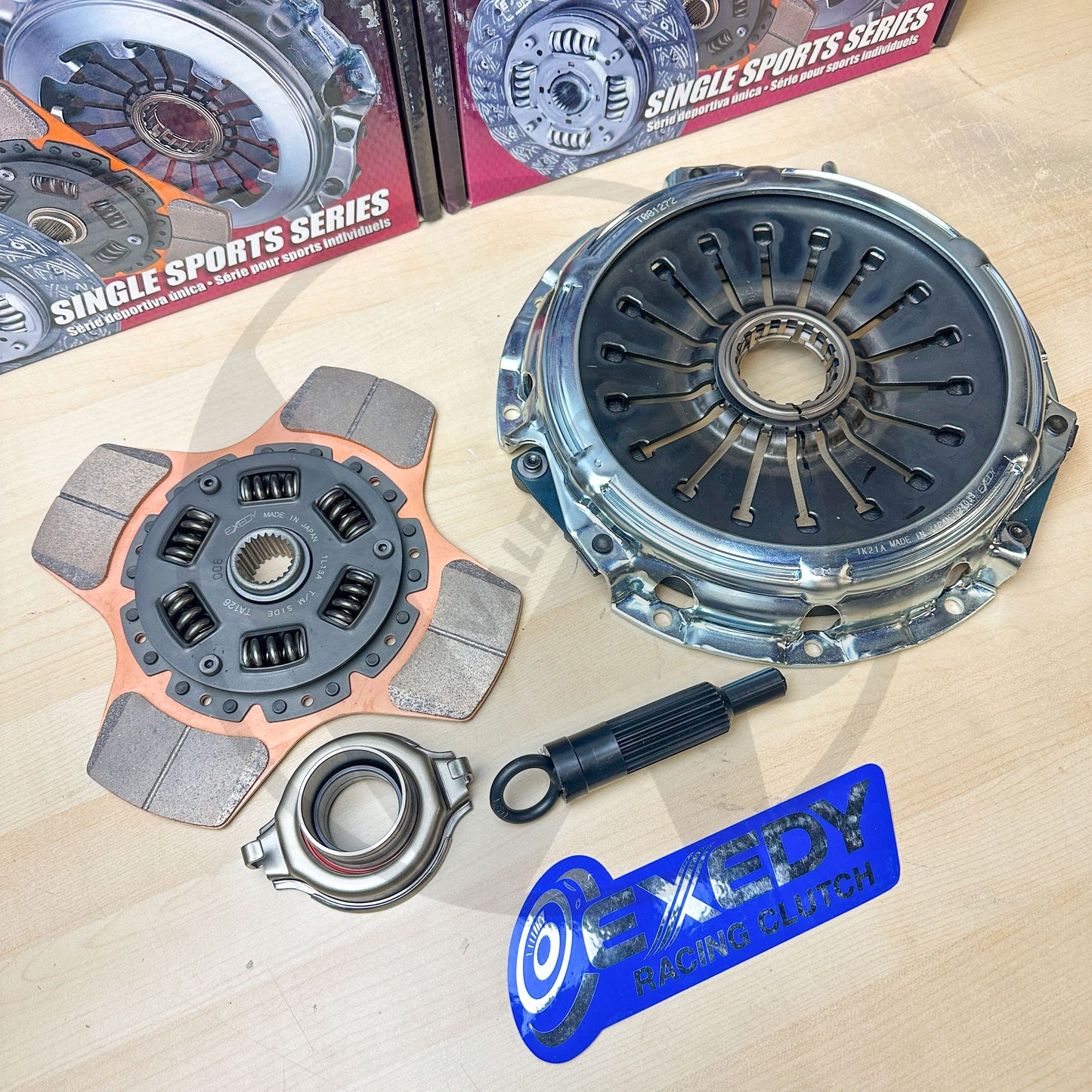 EXEDY Racing Stage 2 Clutch Kit for 08-15 Lancer Evolution Evo X 4B11 05952A