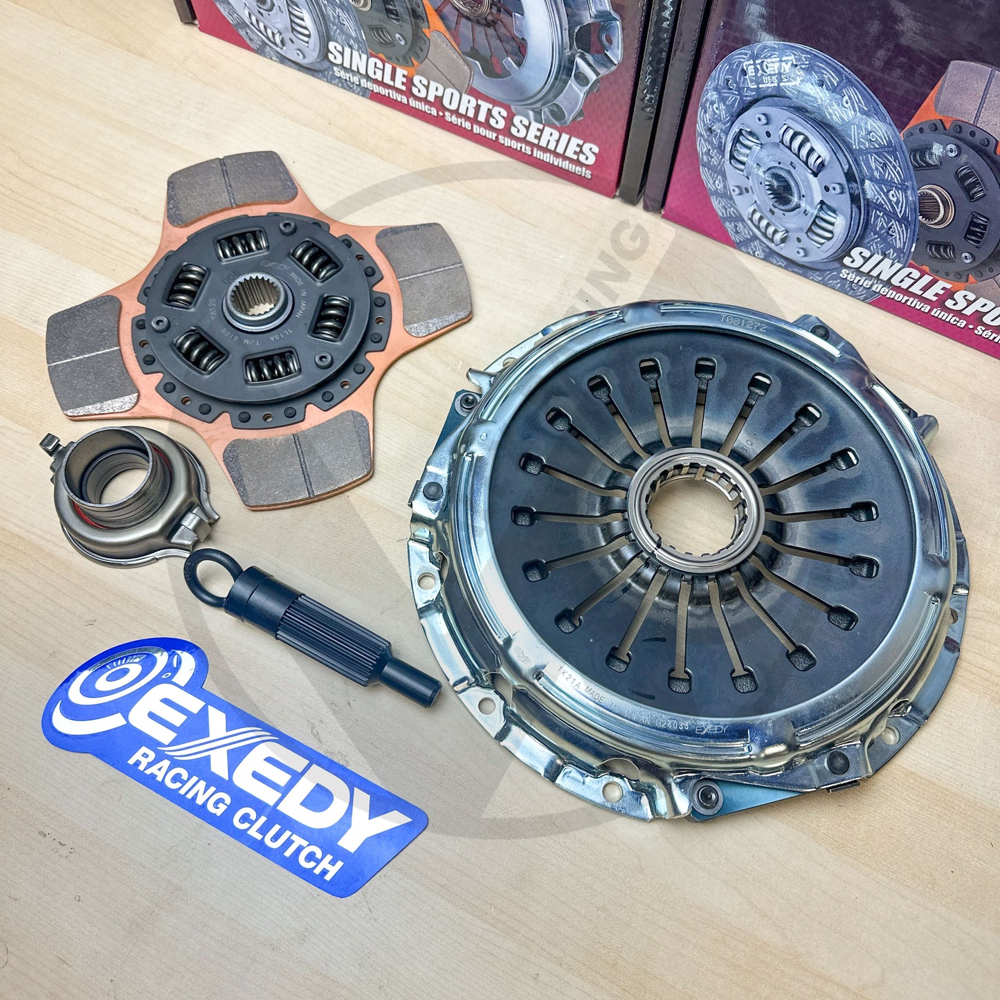 EXEDY Racing Stage 2 Clutch Kit for 08-15 Lancer Evolution Evo X 4B11 05952A