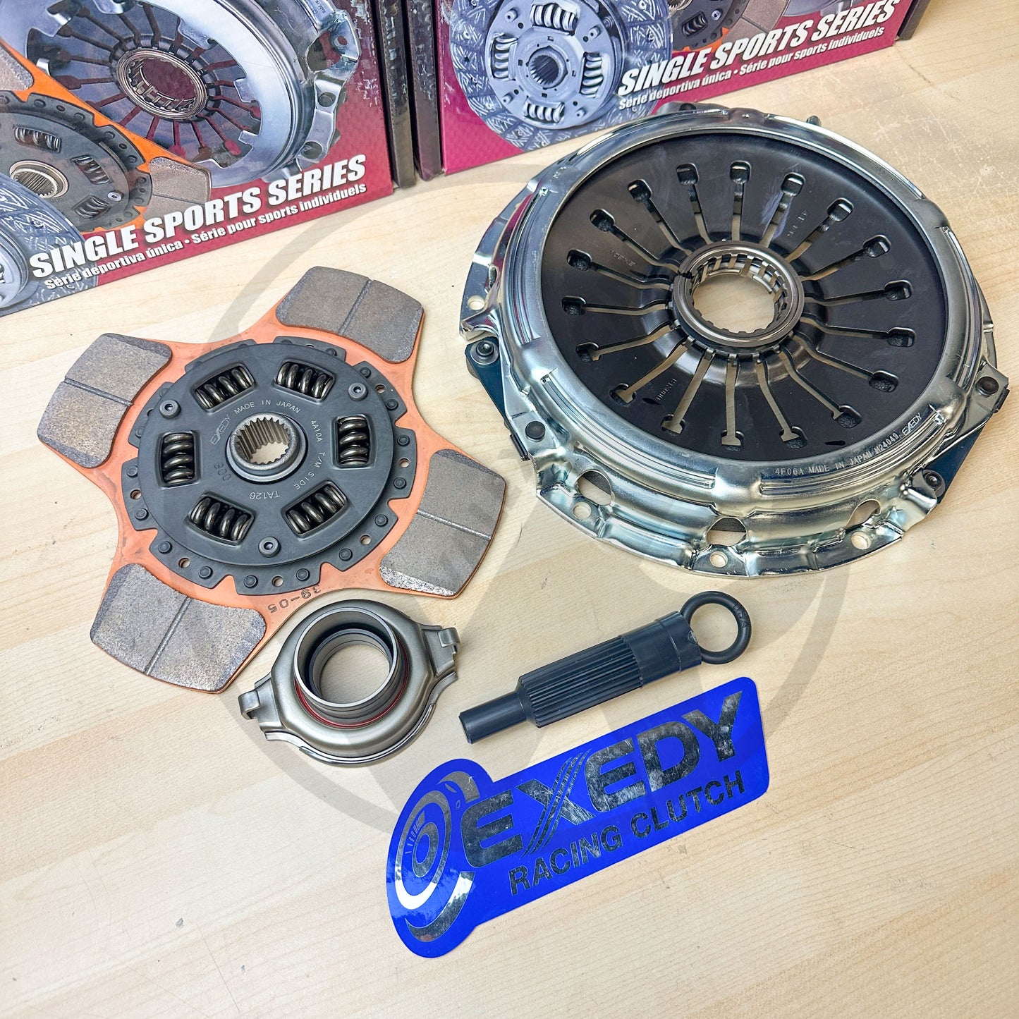 EXEDY Stage 2 Heavy Duty Clutch Kit for 08-15 Mitsubishi Lancer Evo X Evolution