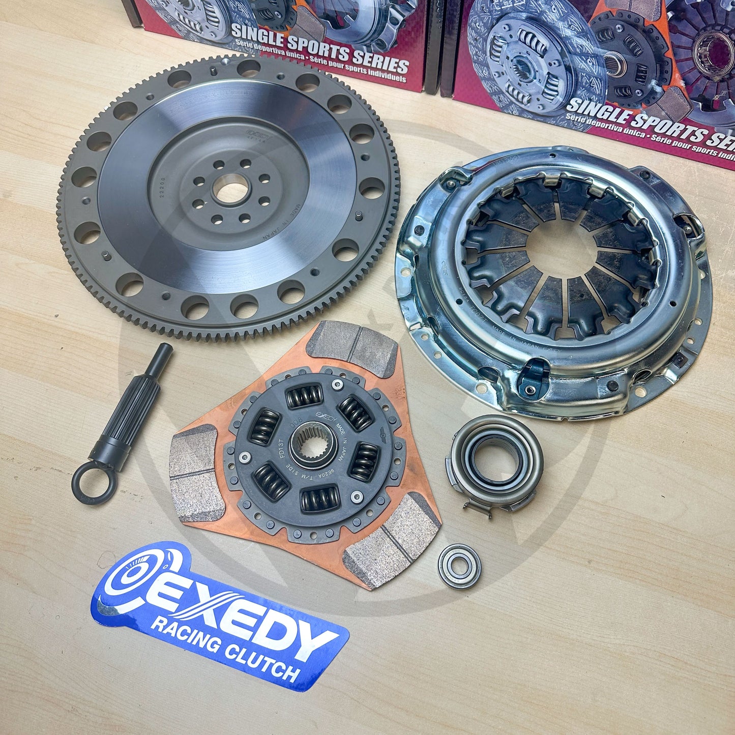 Exedy Stage 2 Clutch & 13lbs Flywheel for 13-20 Subaru BRZ Toyota GT86 Scion FRS