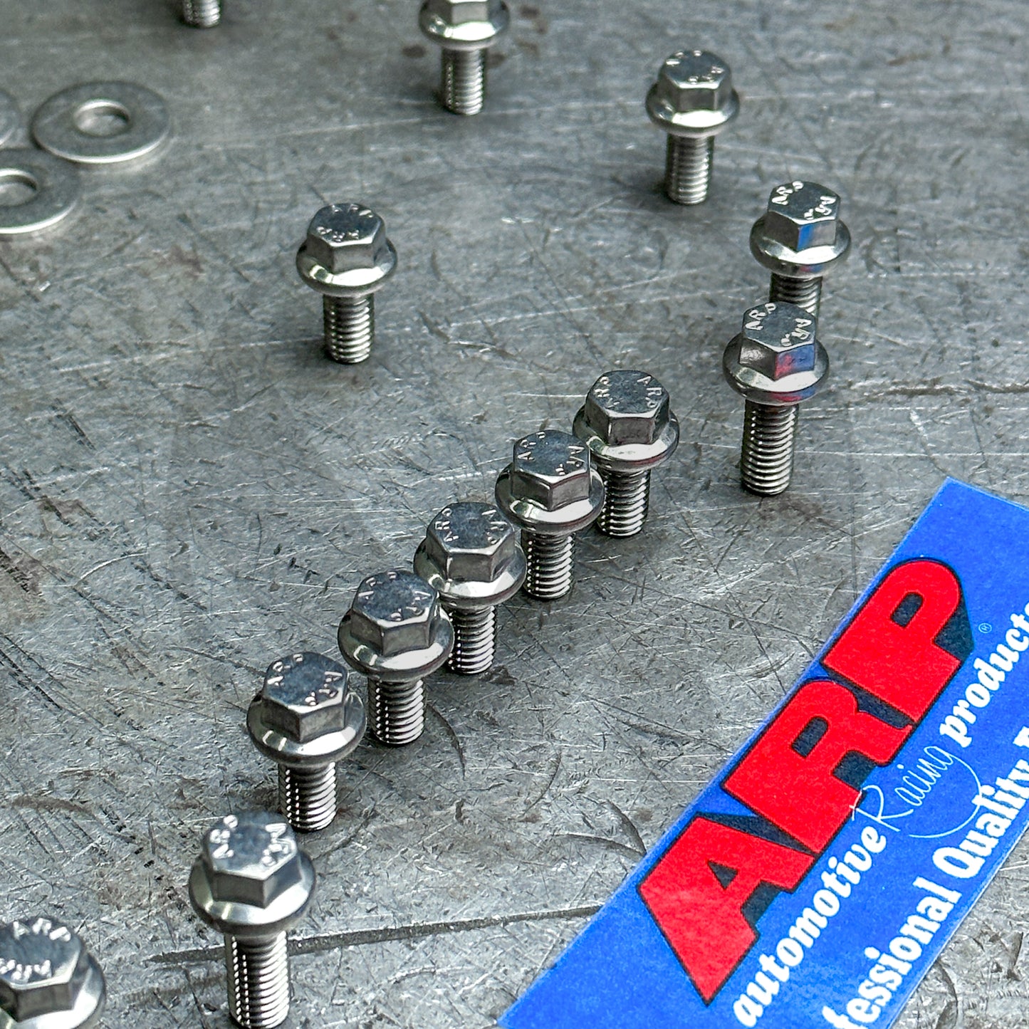ARP Stainless Engine Bay Bolts for 1992-1995 Honda Civic EG Fender Dress Up Bolt (6pt)