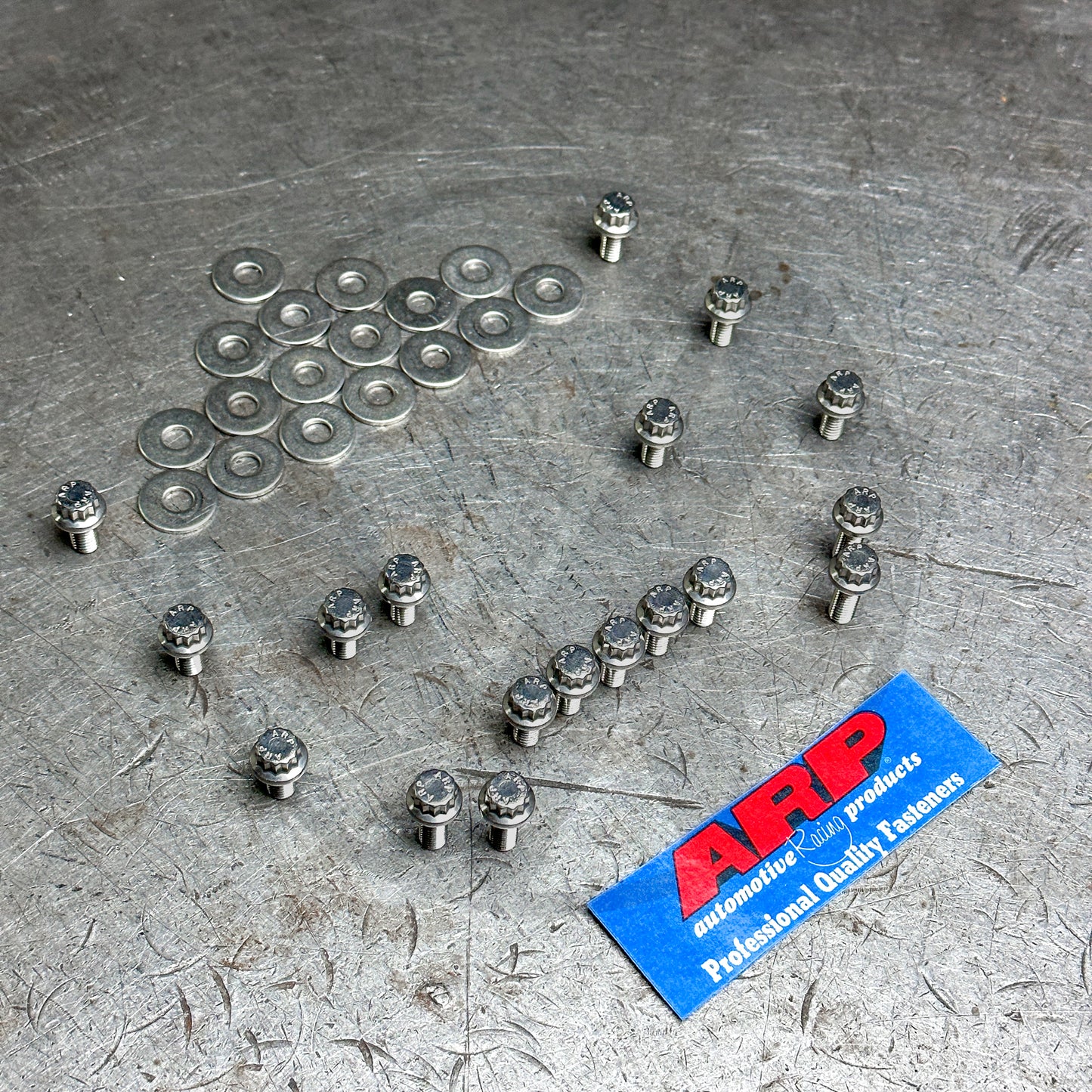 ARP Stainless Engine Bay Bolts for 1992-1995 Honda Civic EG Fender Dress Up Bolt (12 Point)
