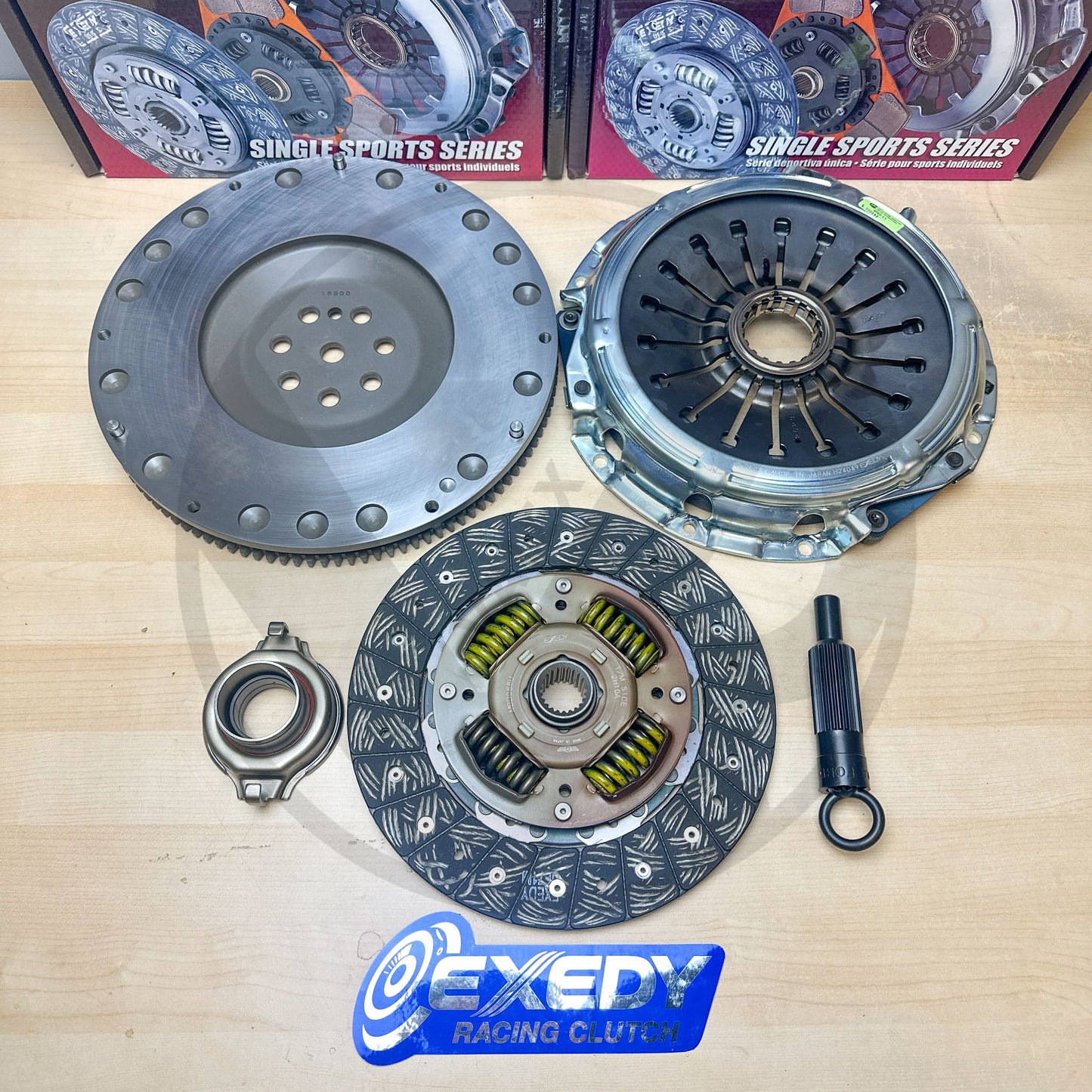 EXEDY Stage 1 HD Clutch & 12lb Flywheel Kit For 03-06 Mitsubishi Evolution 8/9