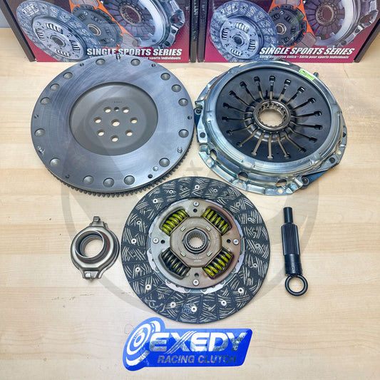 EXEDY Stage 1 HD Clutch & 12lb Flywheel Kit For 03-06 Mitsubishi Evolution 8/9