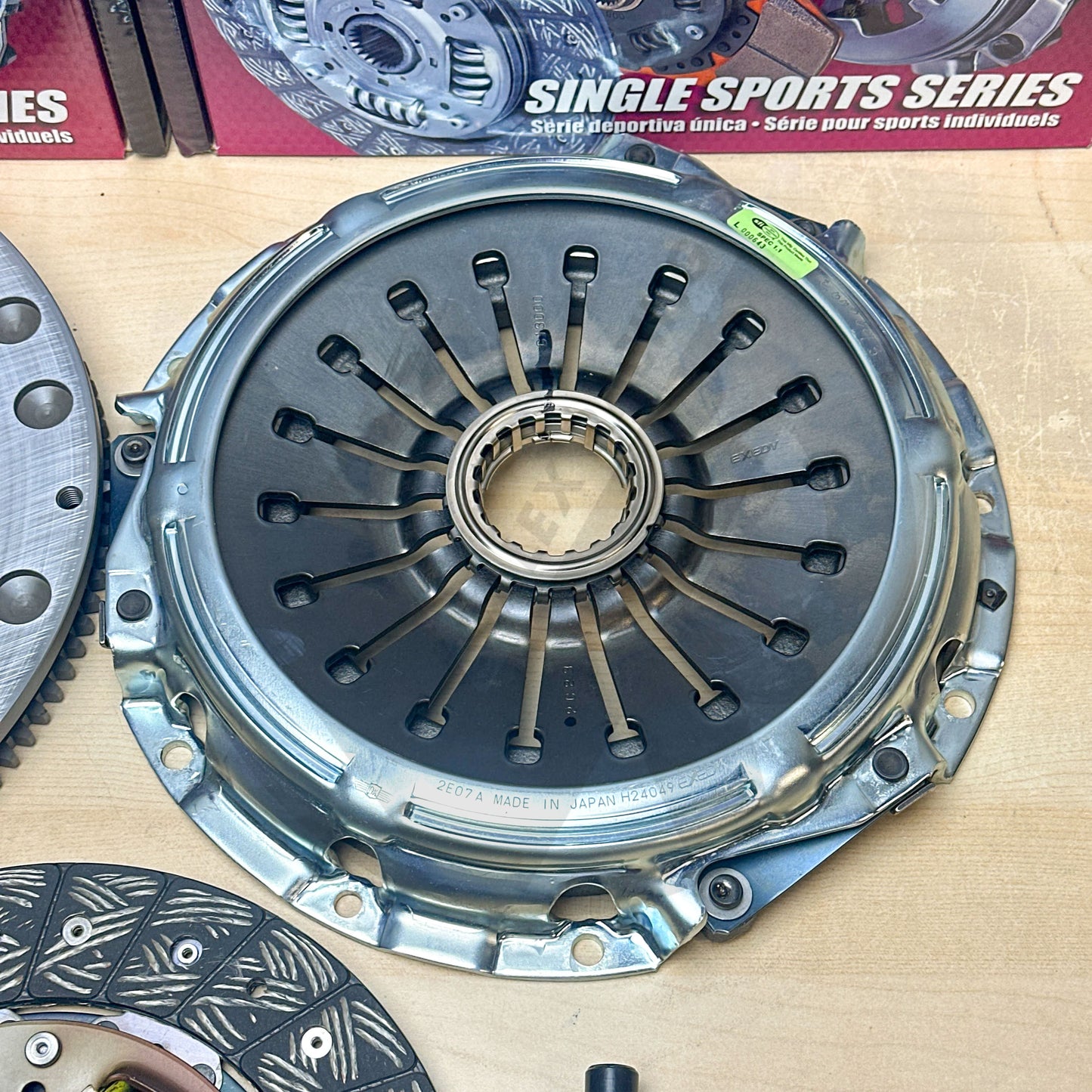 EXEDY Stage 1 HD Clutch & 12lb Flywheel Kit For 03-06 Mitsubishi Evolution 8/9