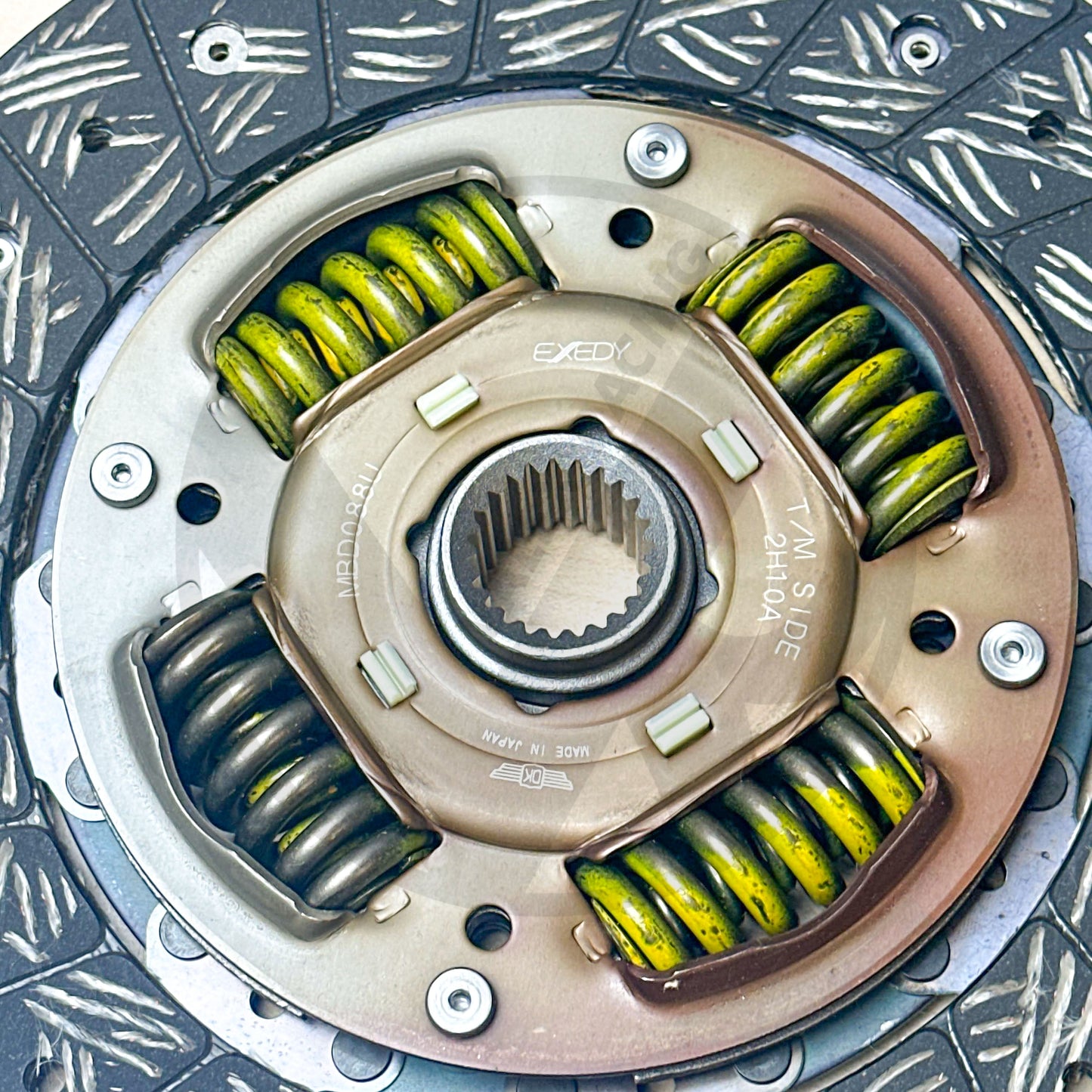 EXEDY Stage 1 HD Clutch & 12lb Flywheel Kit For 03-06 Mitsubishi Evolution 8/9