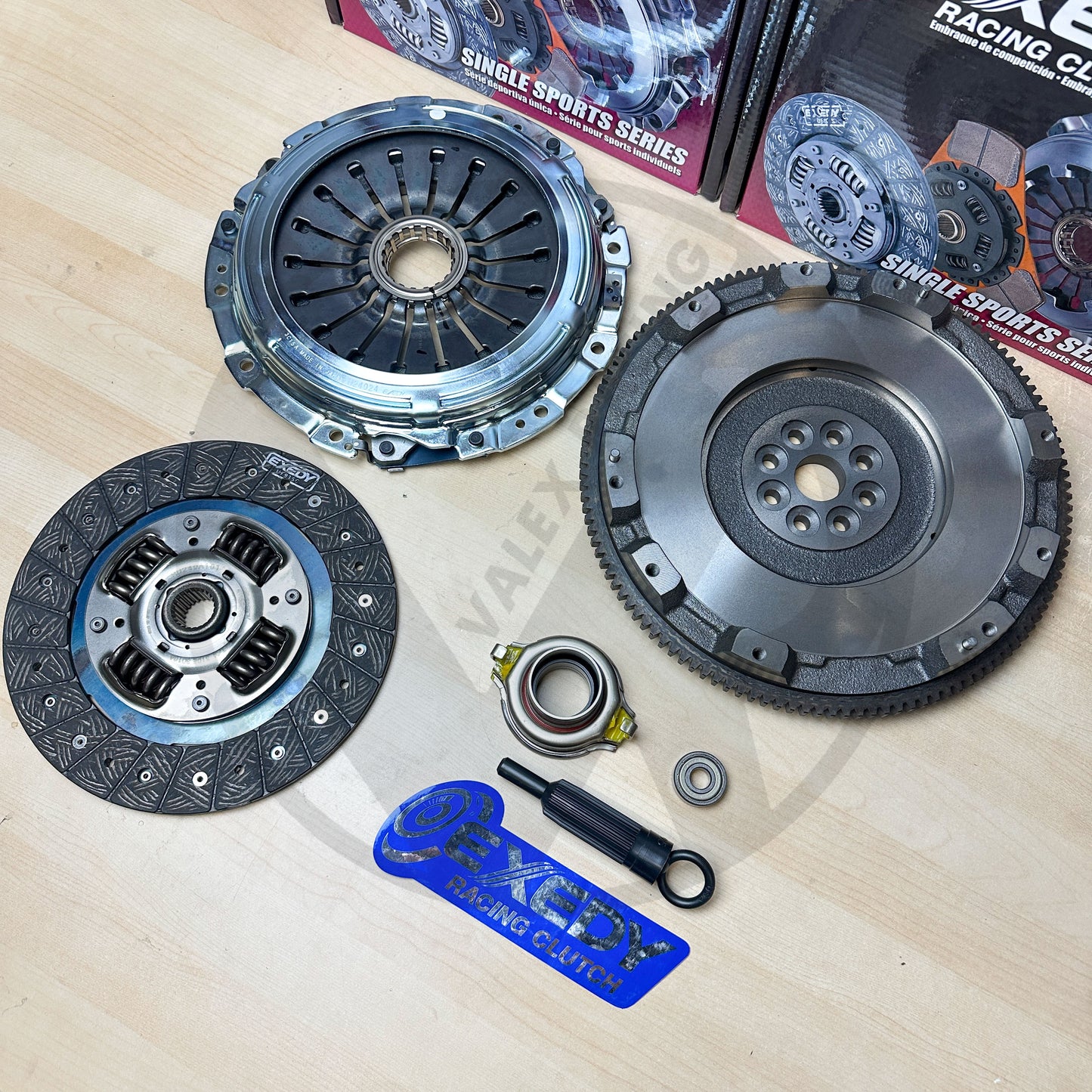 EXEDY Stage 1 Clutch & OEM Flywheel for 2004-2021 Subaru WRX STI 2.5L