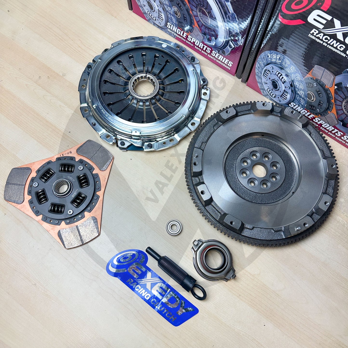 EXEDY Stage 2 Clutch & OEM Flywheel Kit for 2004-2021 Subaru WRX STI 2.5L