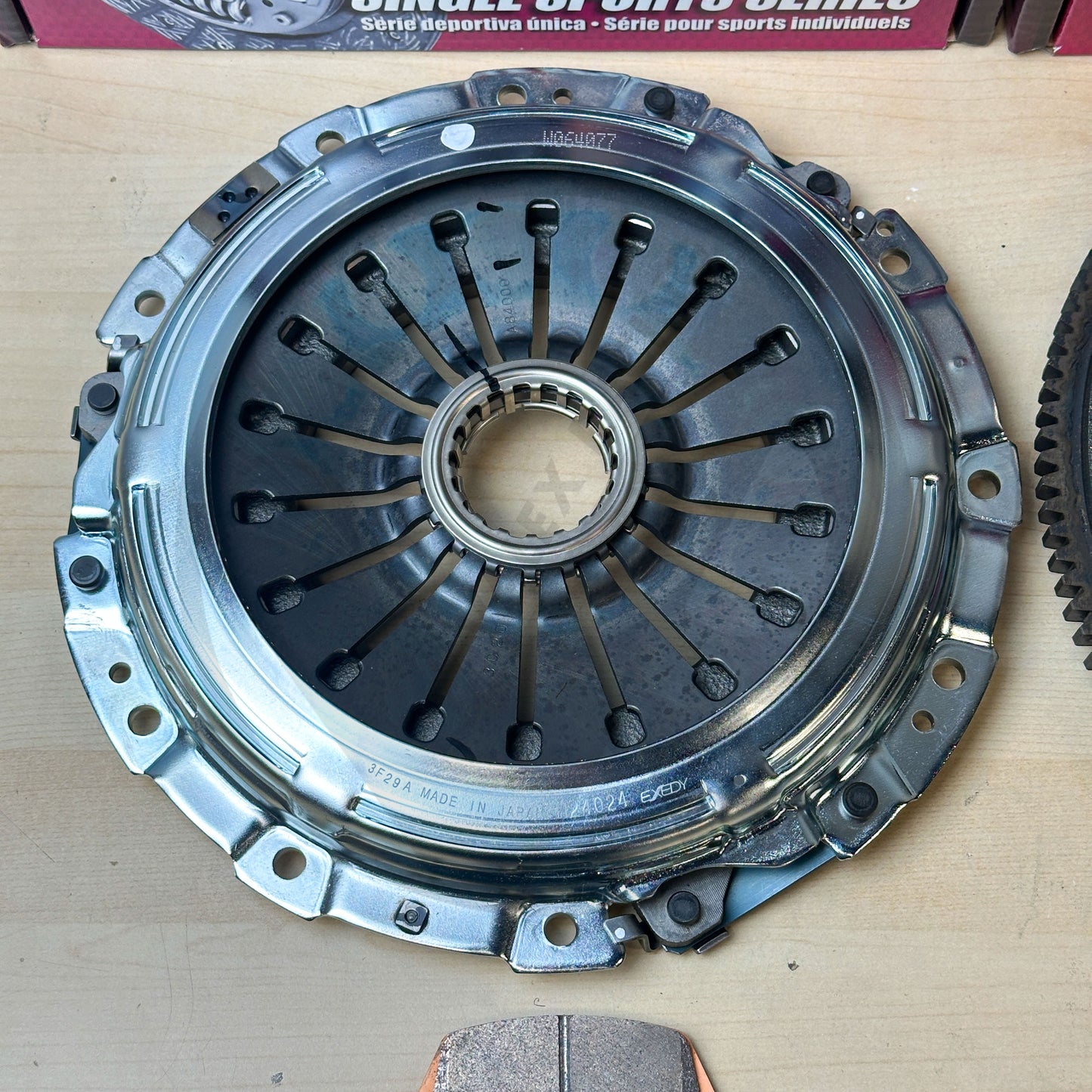 EXEDY Stage 2 Clutch & OEM Flywheel Kit for 2004-2021 Subaru WRX STI 2.5L