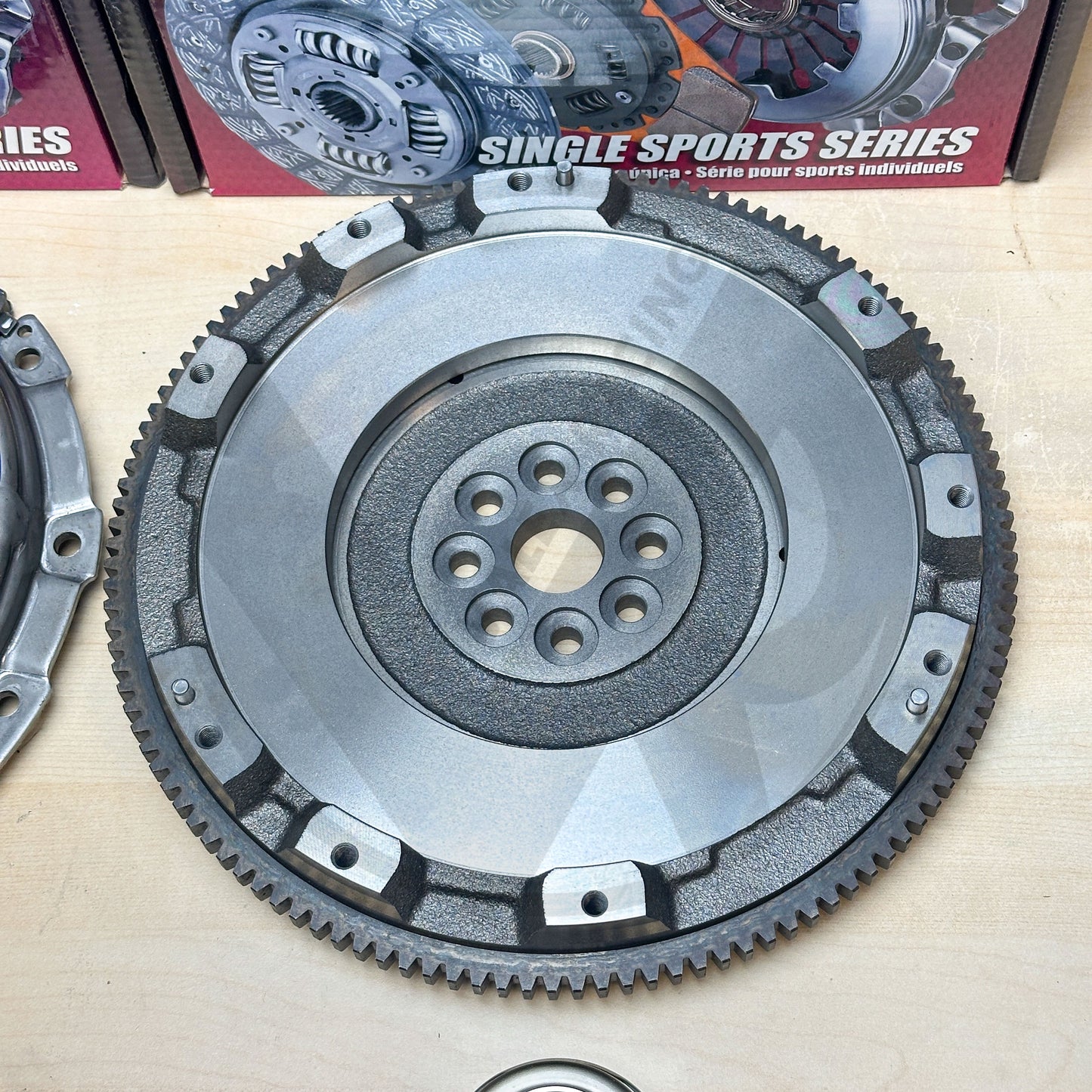 EXEDY OEM Clutch & 13.4LBS Flywheel Kit for 2004-2021 Subaru WRX STI 2.5L Turbo