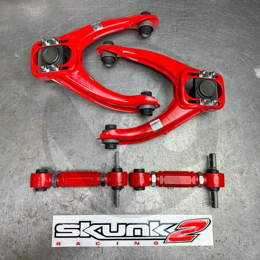 Skunk2 / Competition FRONT & Rev REAR Camber Kit Combo for Honda Civic 1996-2000