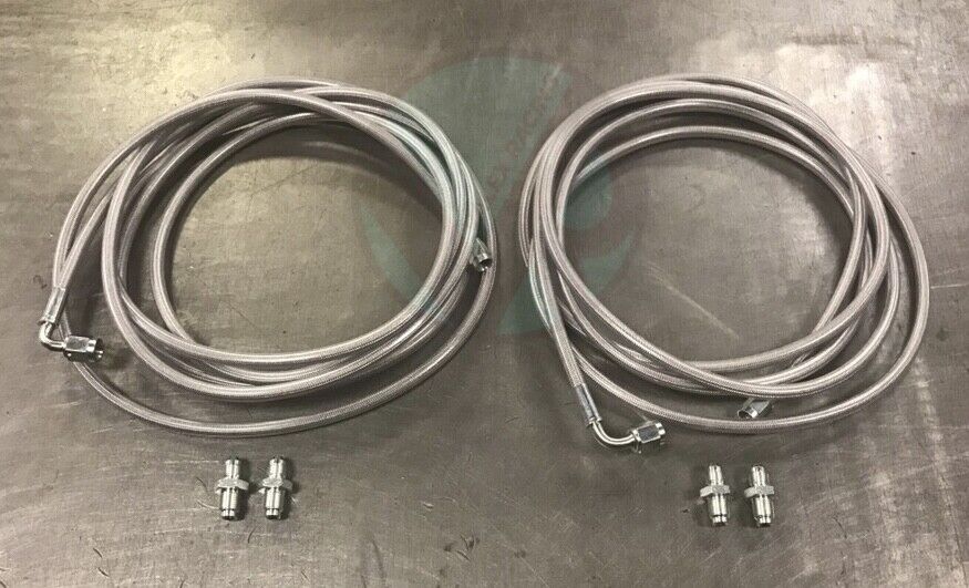 Stainless Main Rear Brake Line Replacement Kit For 02-06 Acura RSX-S RSX DC5