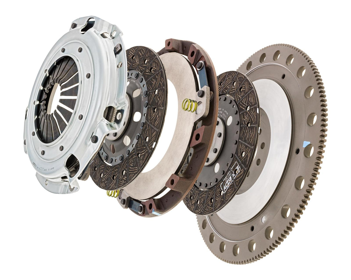 EXEDY RACING TWIN CLUTCH & FLYWHEEL 97-10 FORD MUSTANG 26 SPLINE TREMEC TRANSMISSION