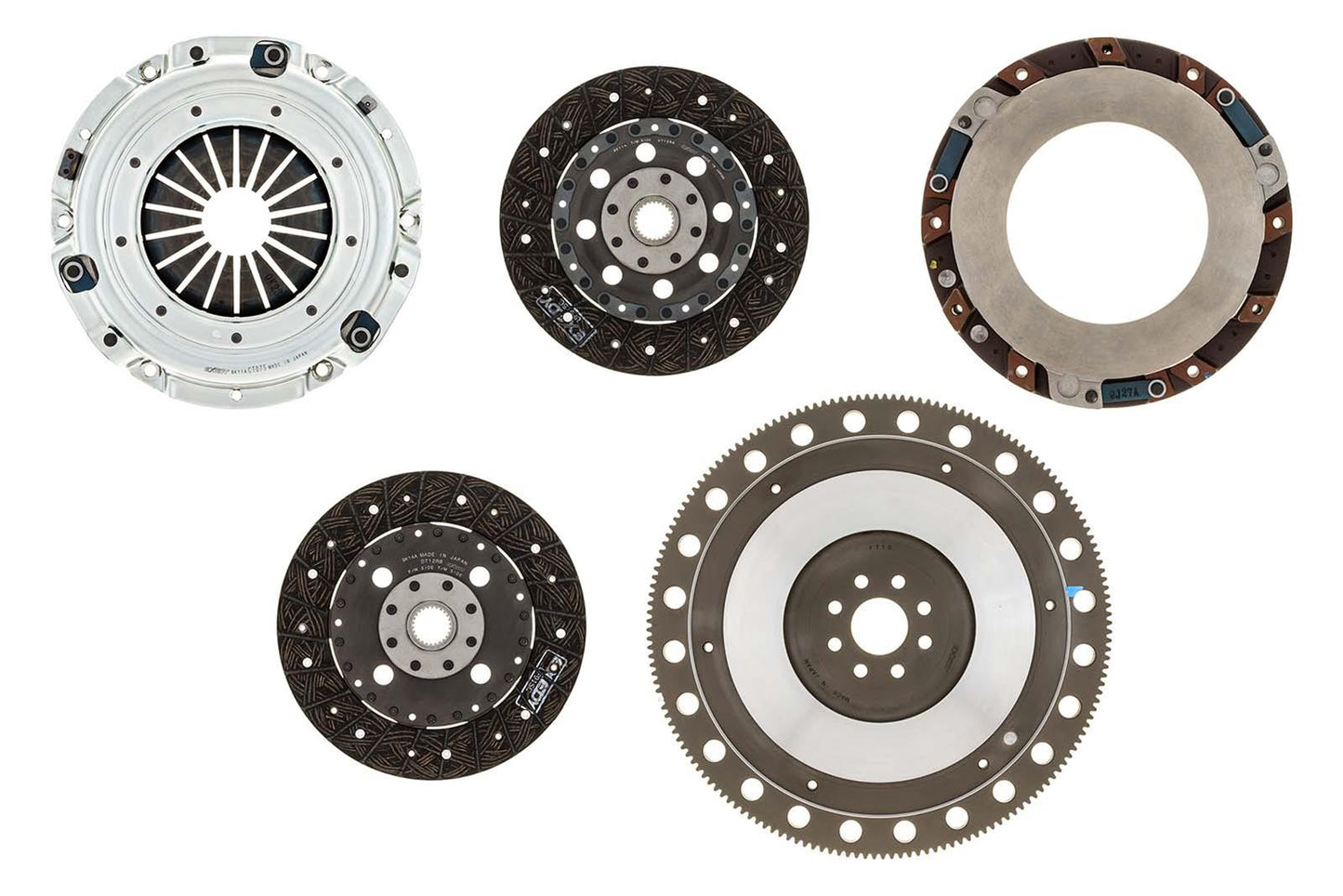 EXEDY RACING TWIN CLUTCH & FLYWHEEL 97-10 FORD MUSTANG 26 SPLINE TREMEC TRANSMISSION