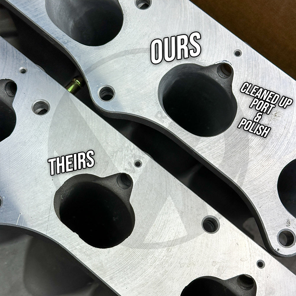 RBC Pro Clipped Ported Manifold K20 K24 Swap w Dual Pattern 70mm Blox Throttle Body (Stage 2)