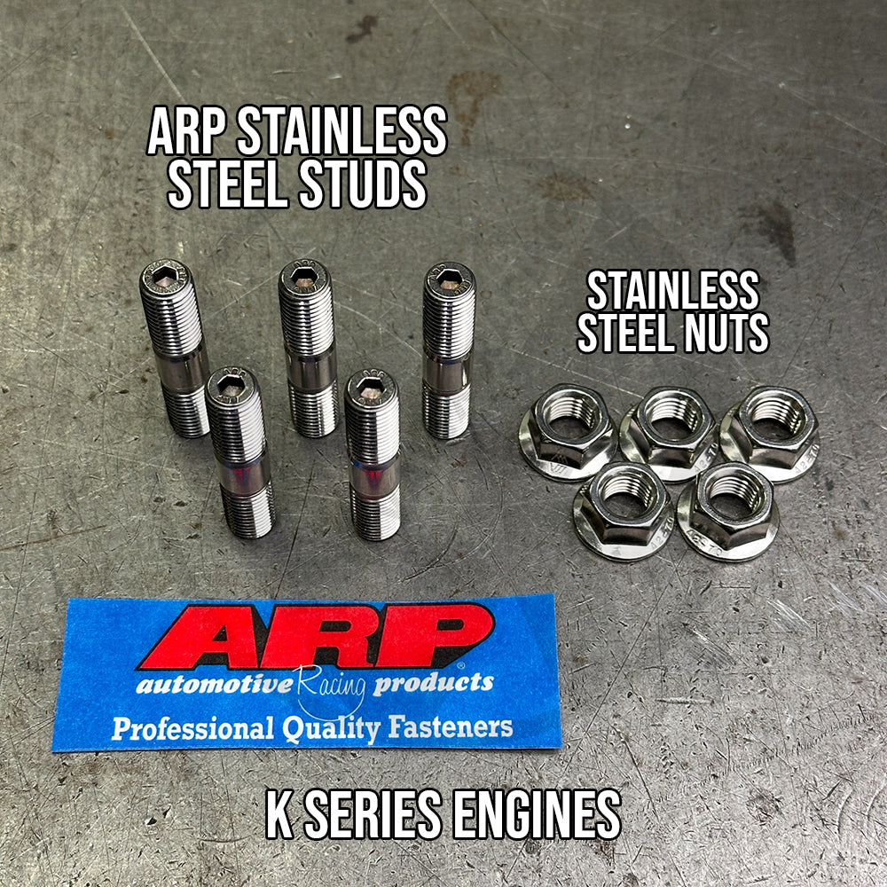 ARP Stainless Steel Exhaust Manifold Stud Kit for Honda Civic Si Acura RSX Type S K20 / K24 (6 Point)