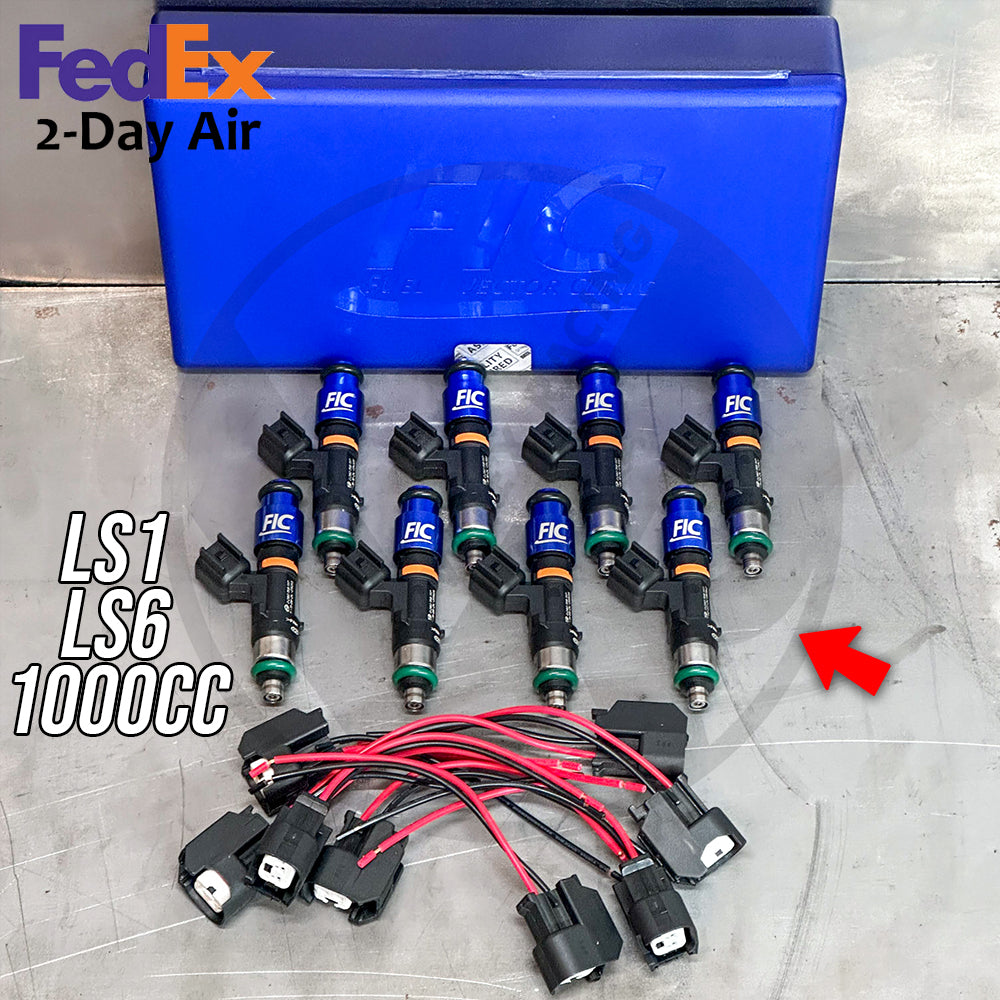 1000cc FIC Fuel Injector Clinic Fuel Injectors GM LS1 LS6 HighZ IS301-1000H